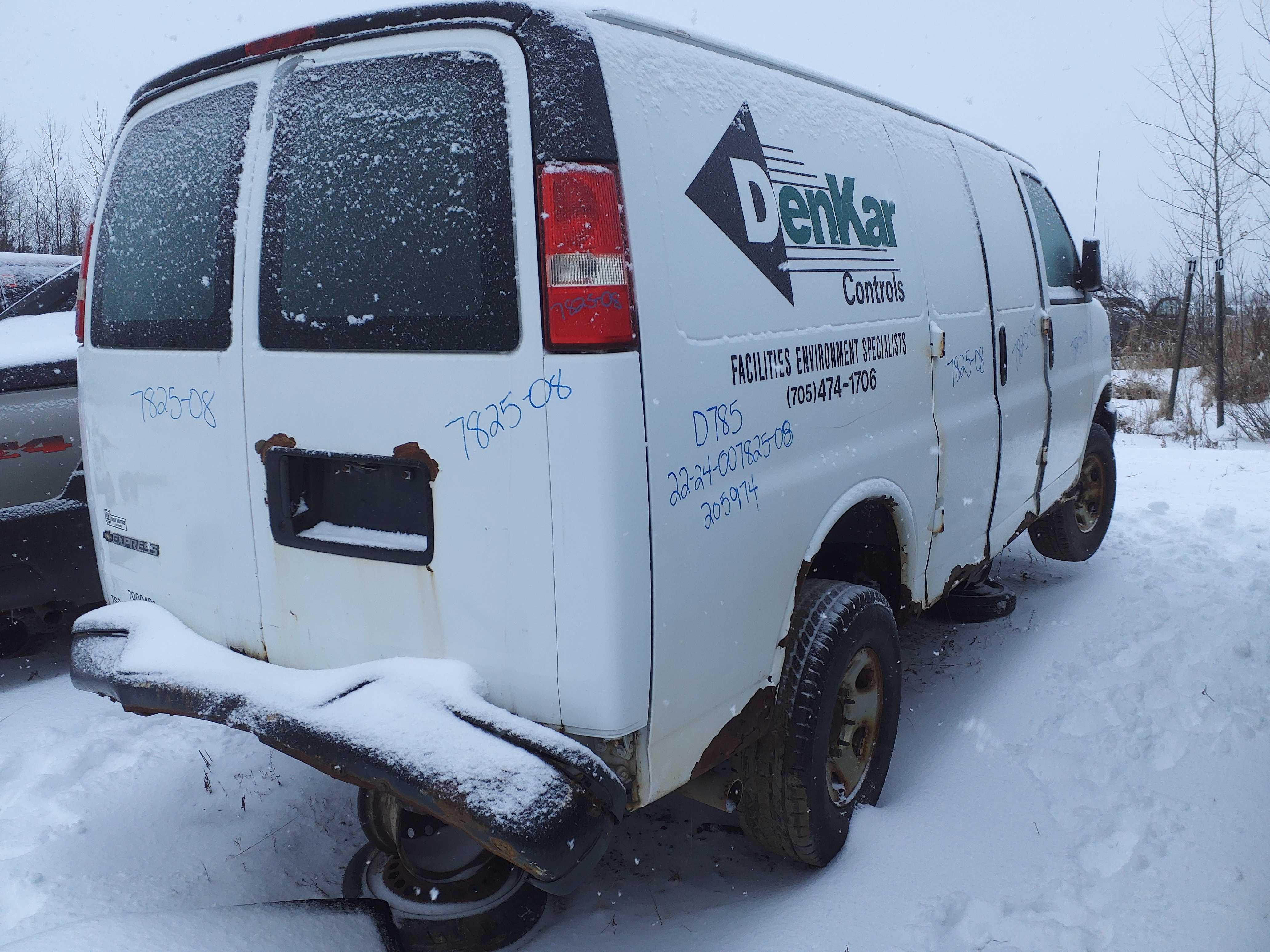 CHEVROLET EXPRESS VAN 2008