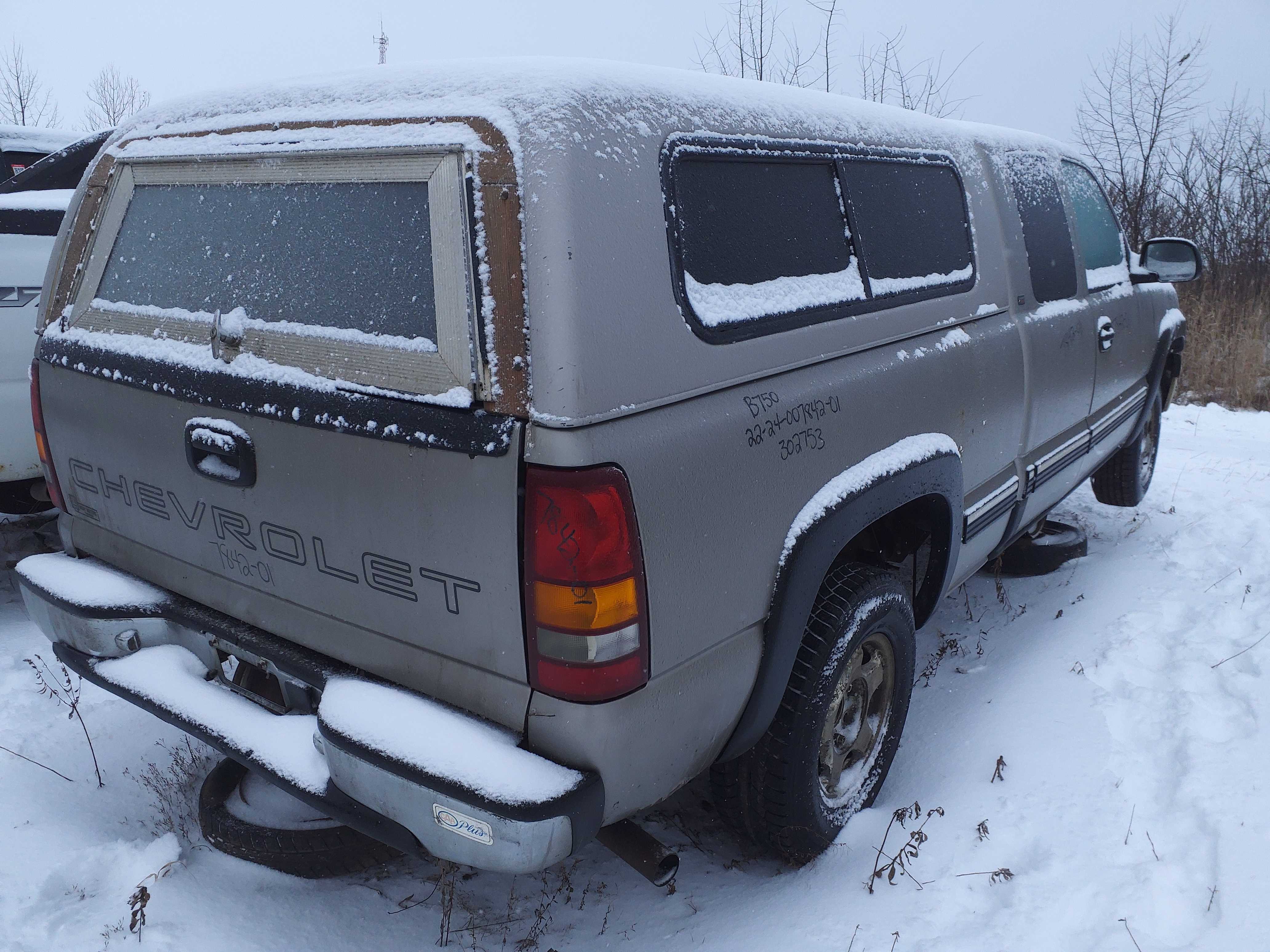 CHEVROLET SILVERADO 1500 2001