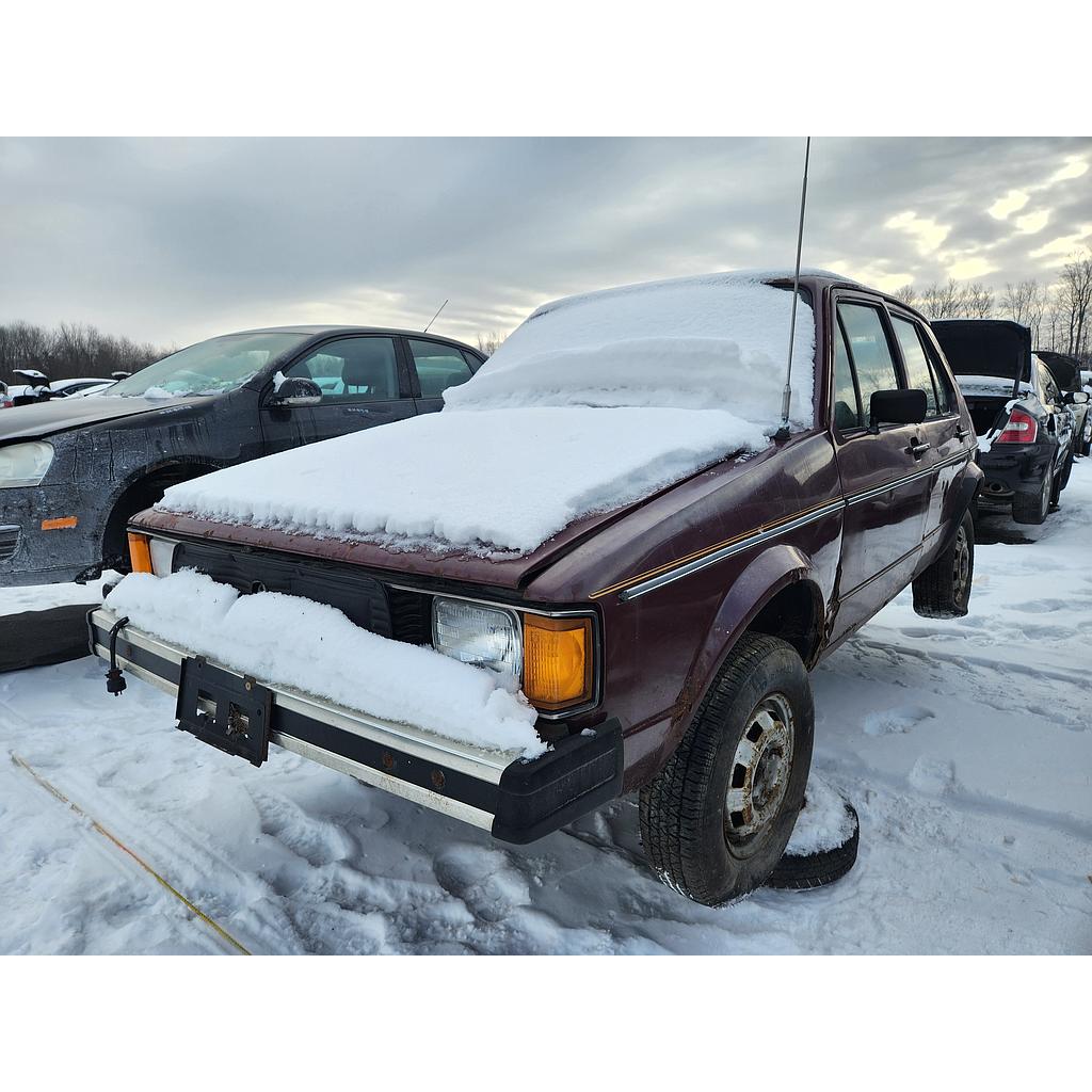 VOLKSWAGEN RABBIT 1984