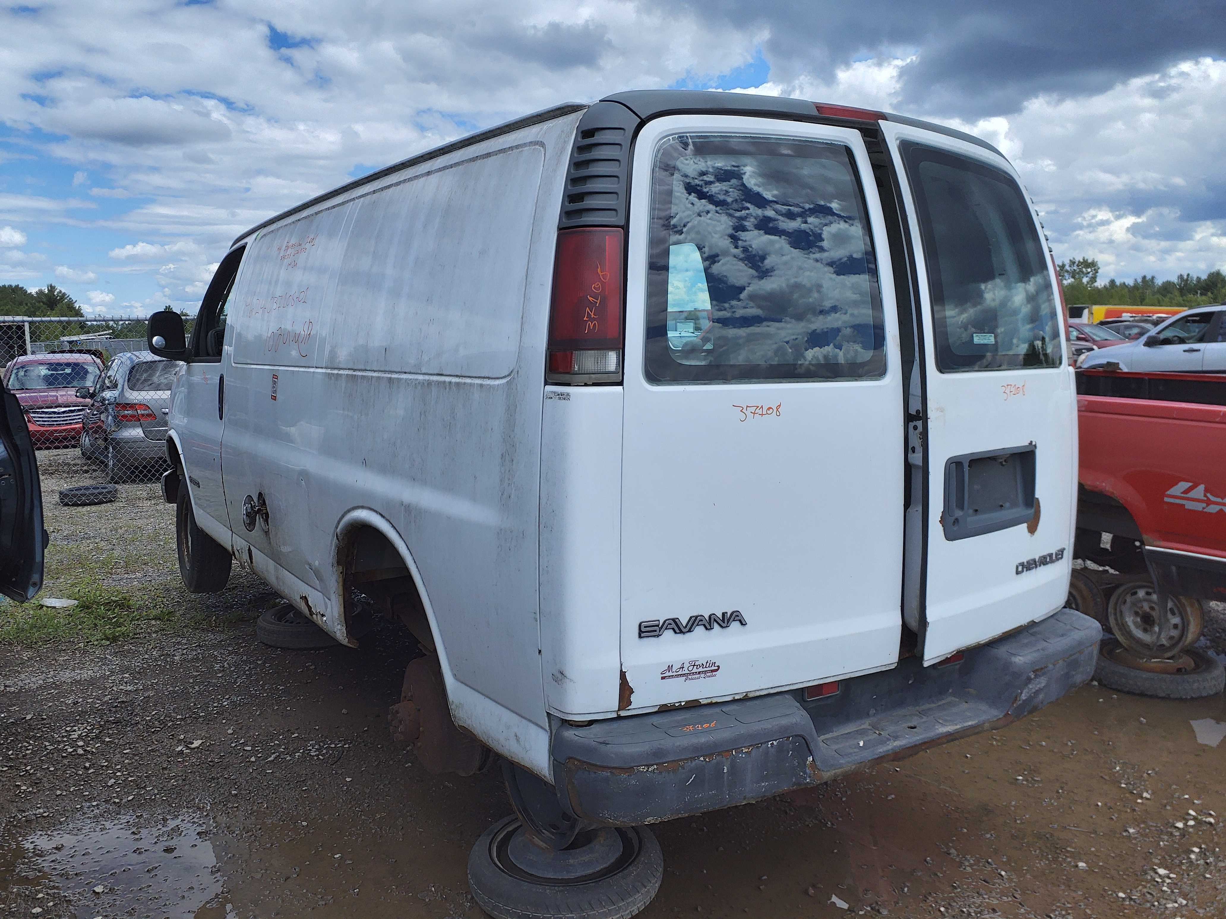 CHEVROLET EXPRESS VAN 2001