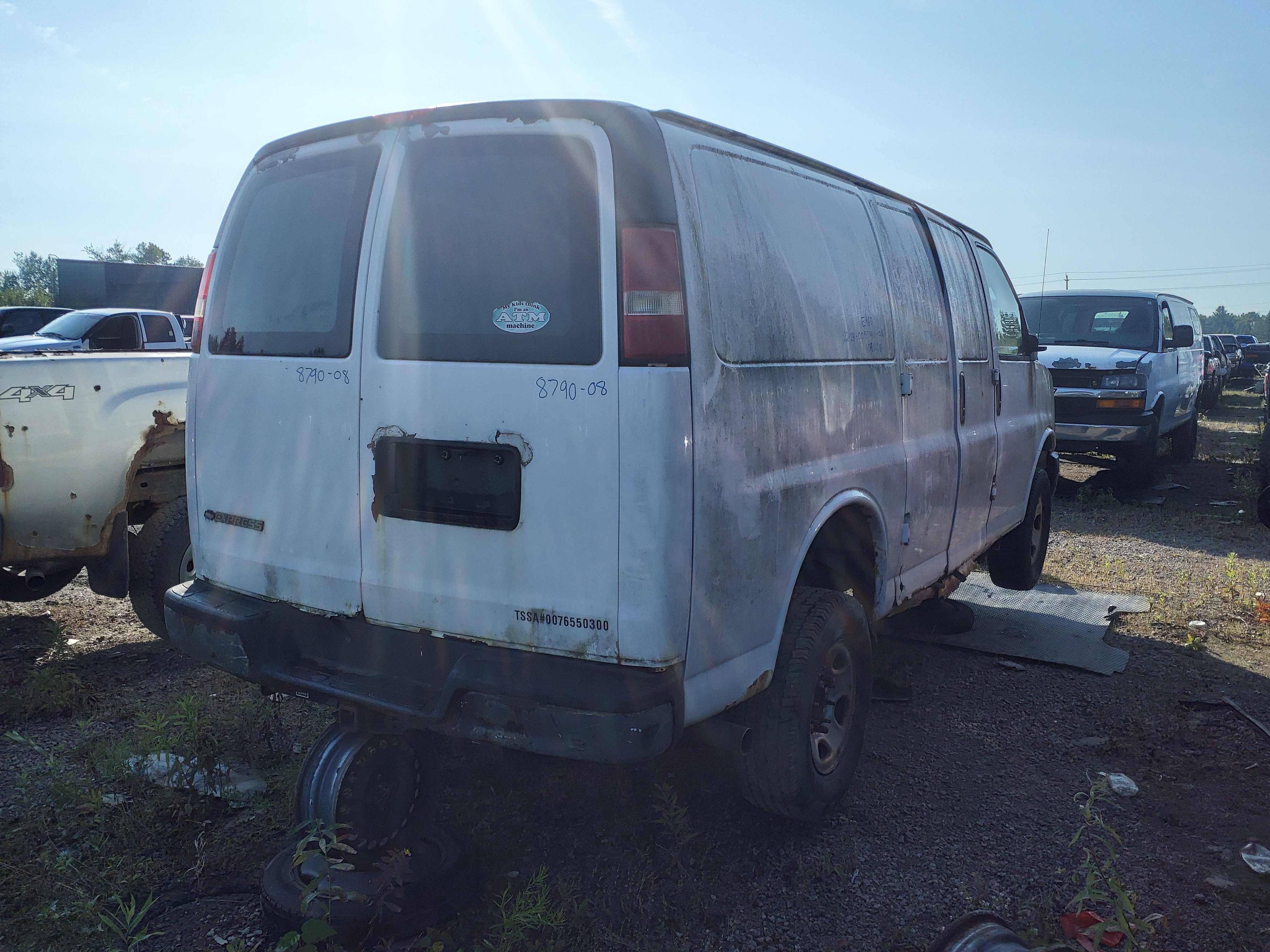 CHEVROLET EXPRESS VAN 2008