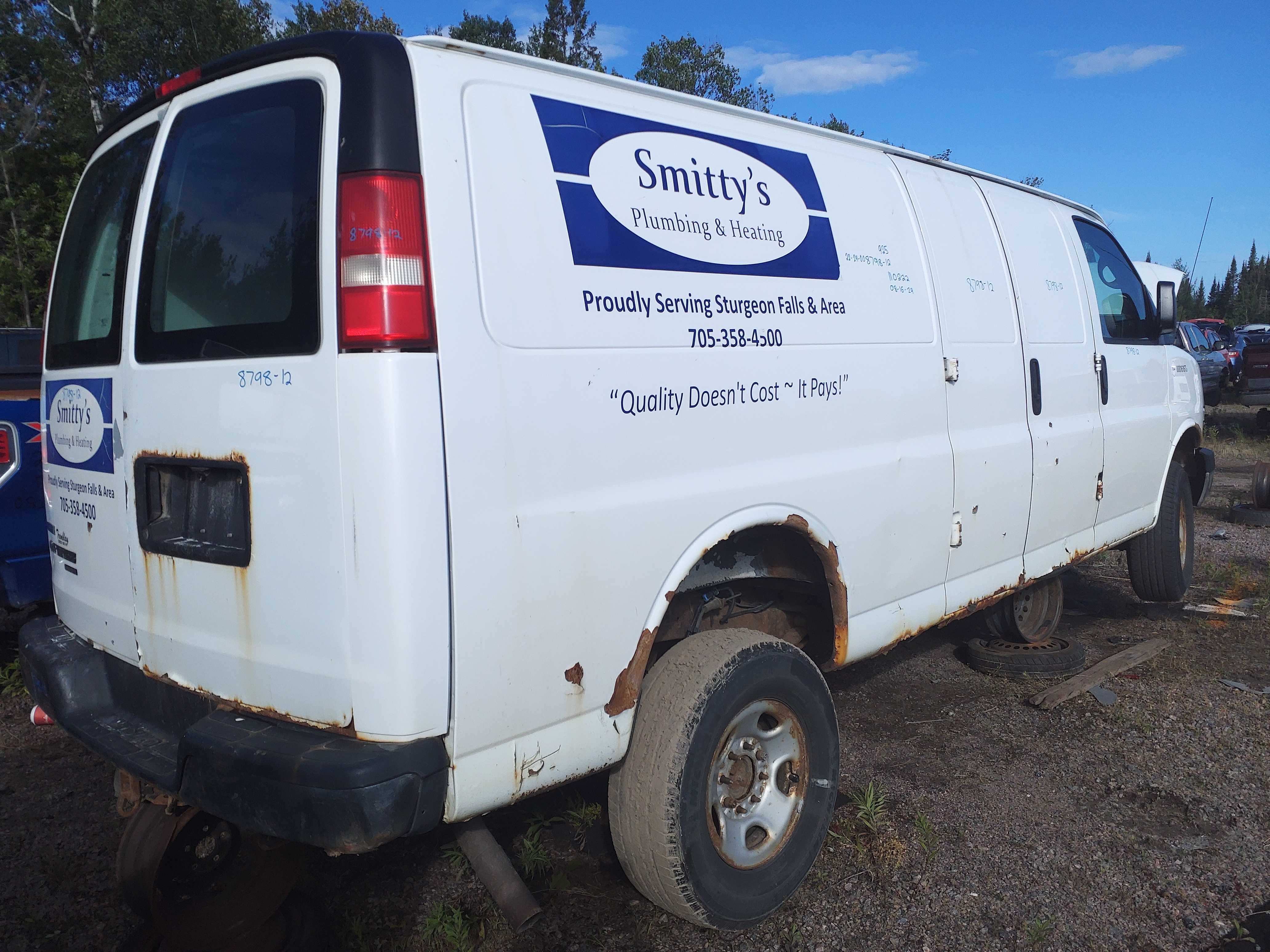 CHEVROLET EXPRESS VAN 2012