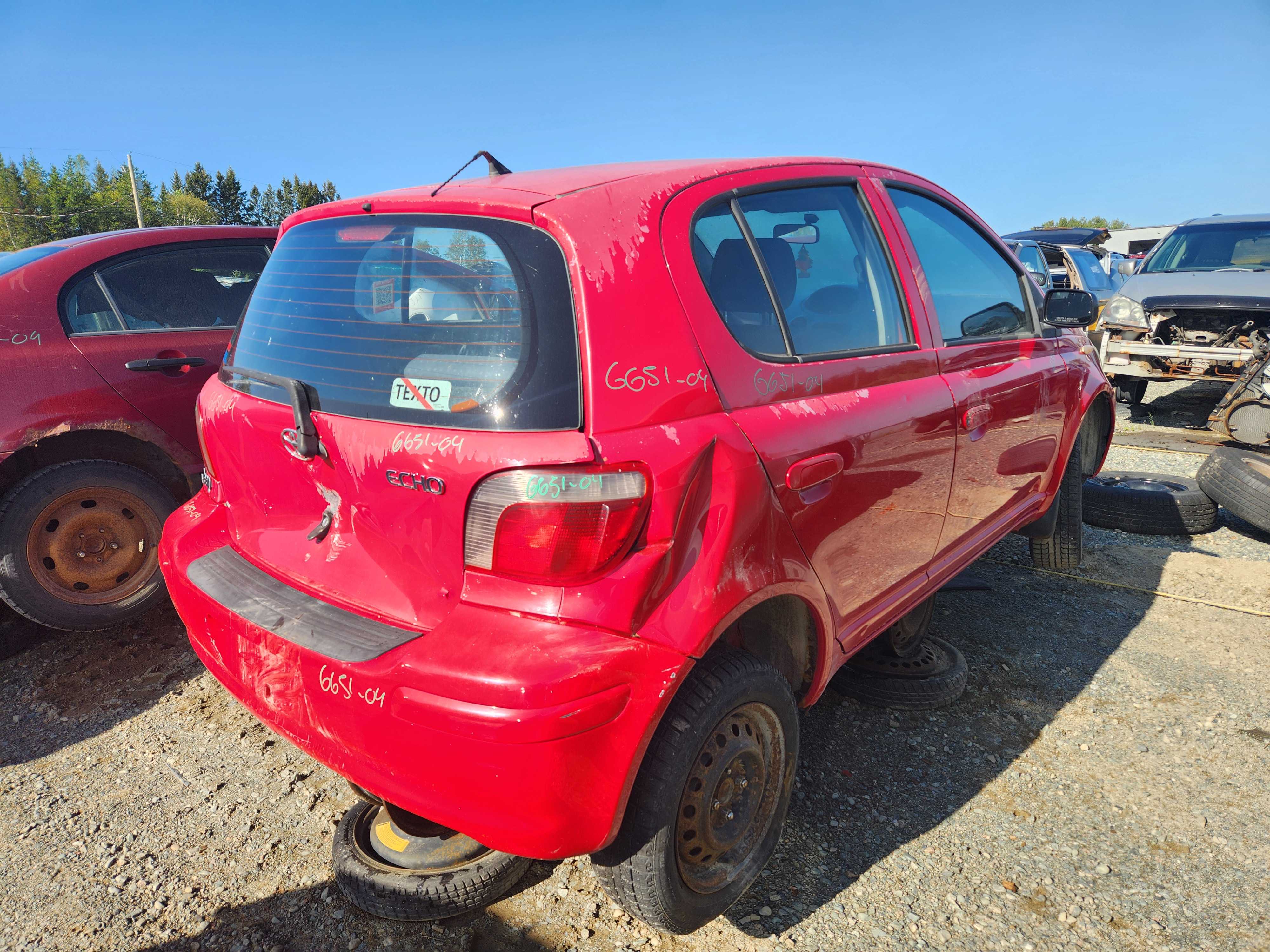 TOYOTA ECHO 2004