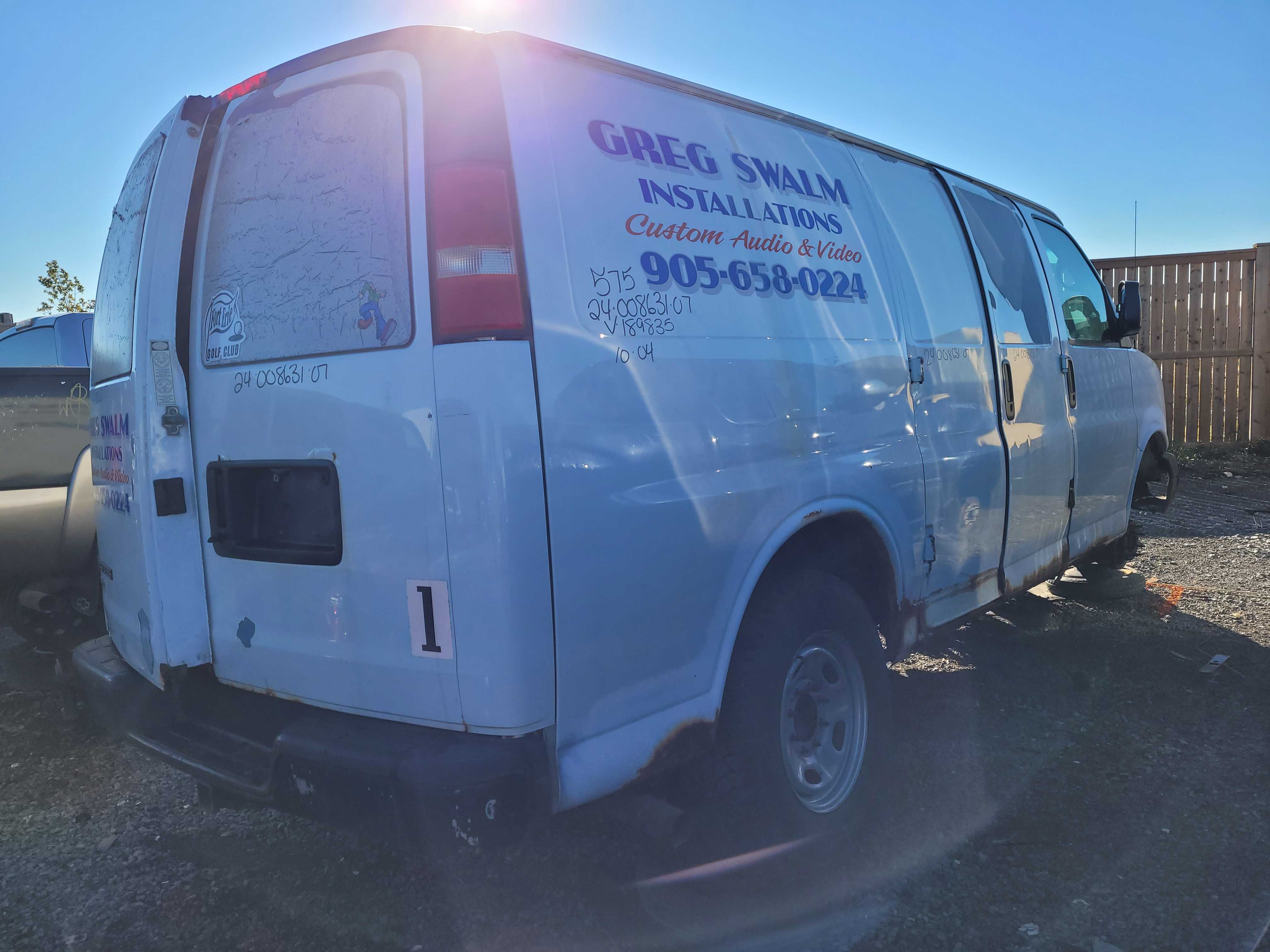 CHEVROLET EXPRESS VAN 2007