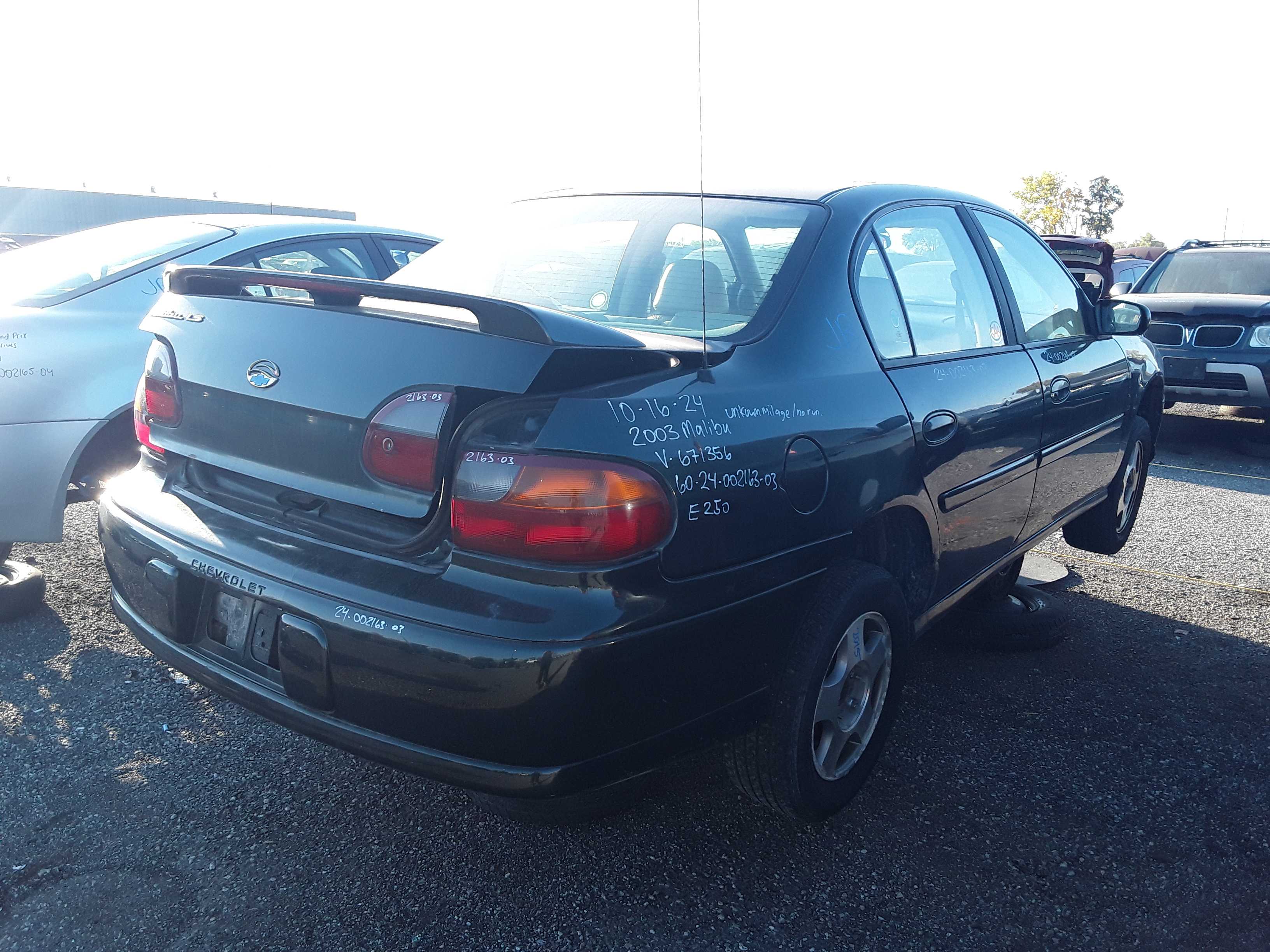 CHEVROLET MALIBU 2003