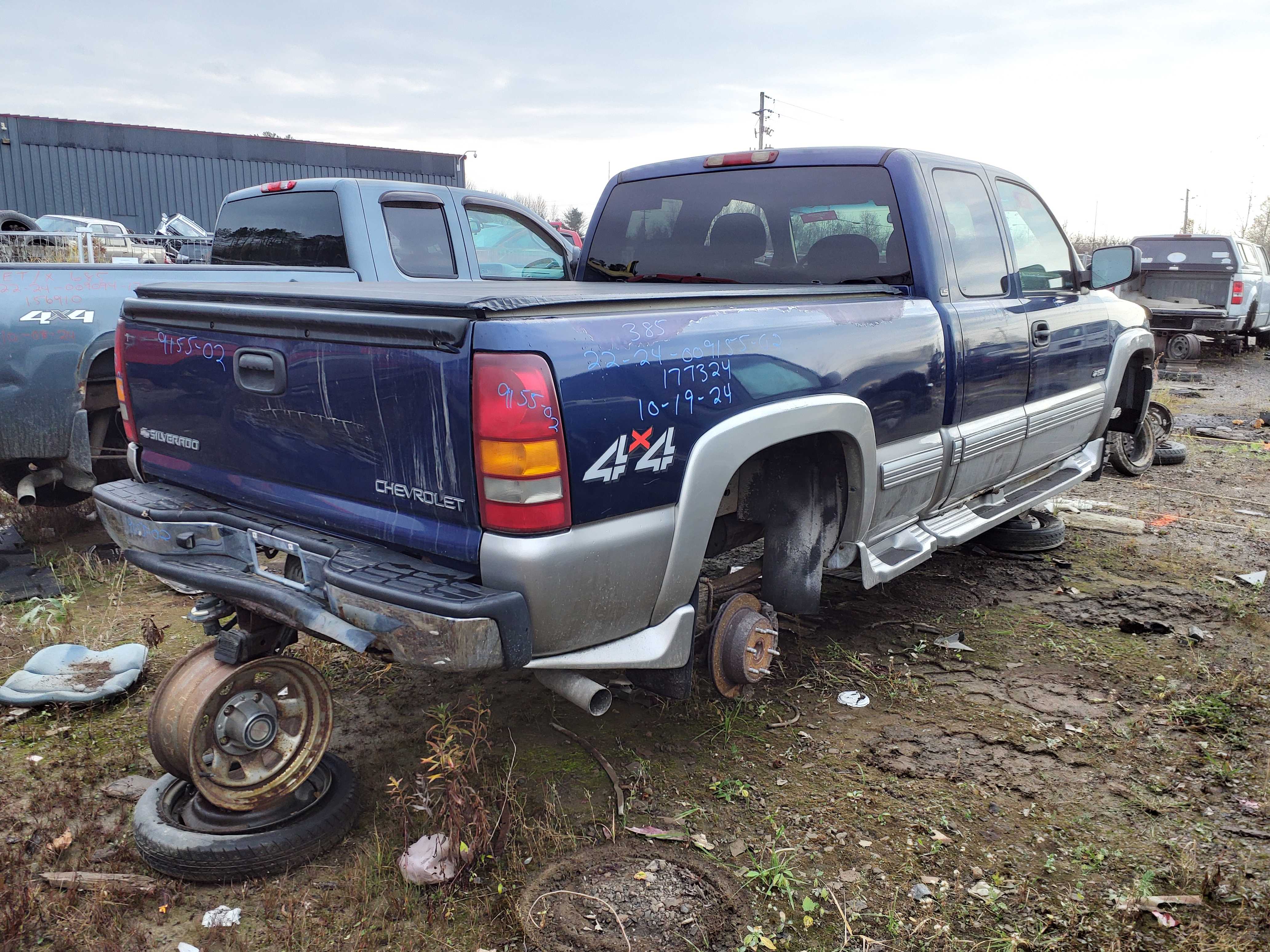 CHEVROLET SILVERADO 1500 2002