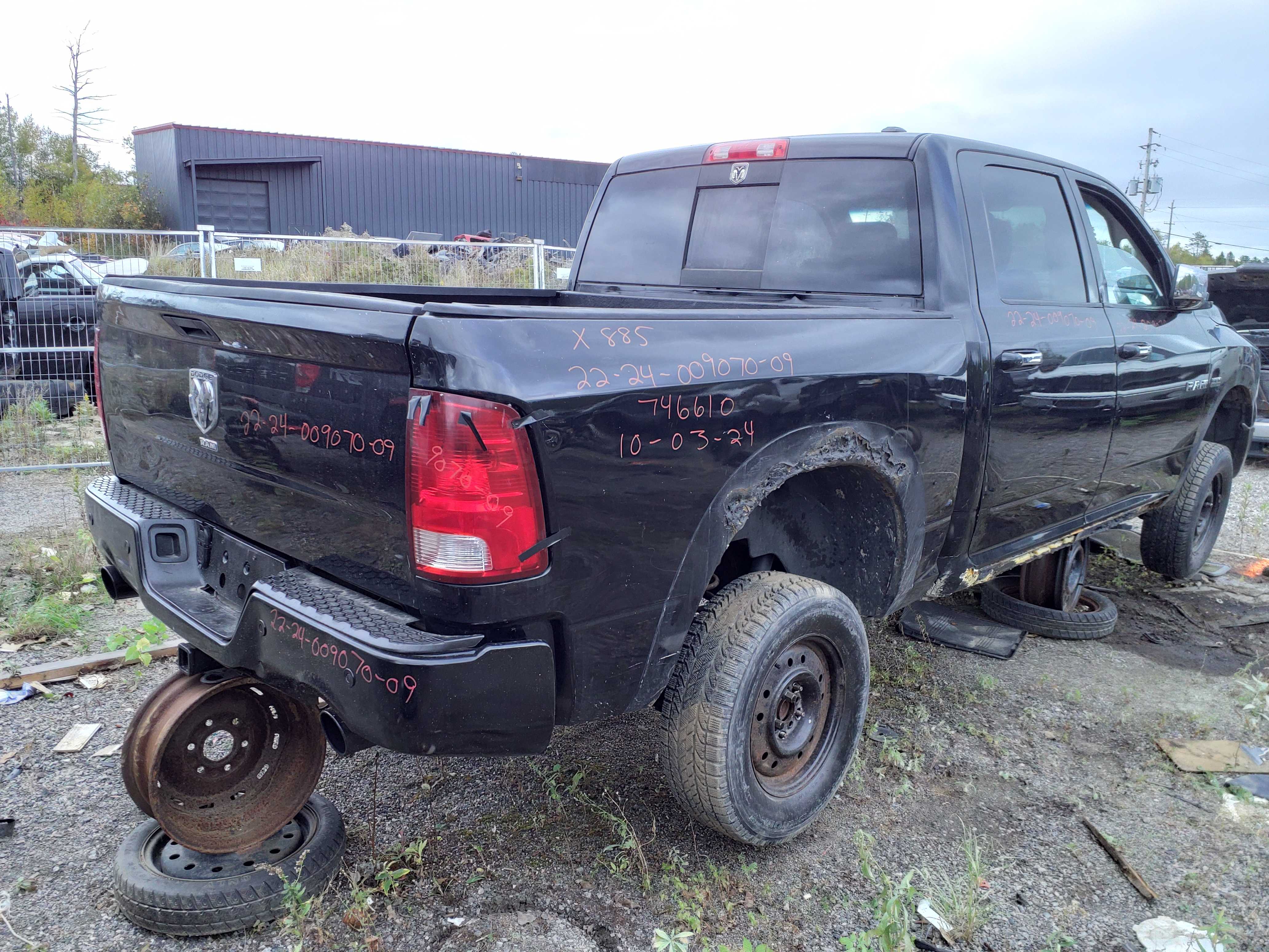 DODGE RAM 1500 2009