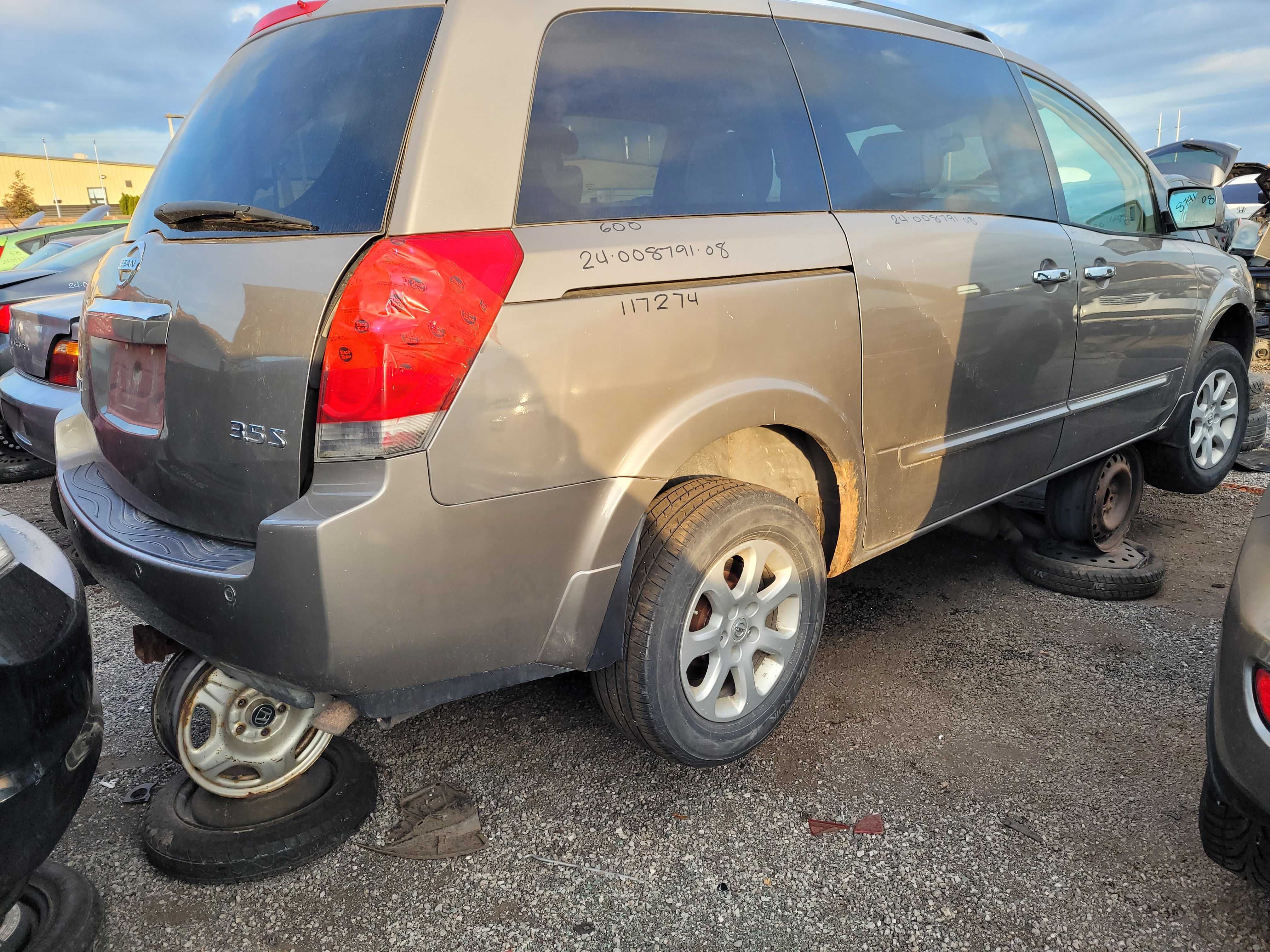 NISSAN QUEST 2008