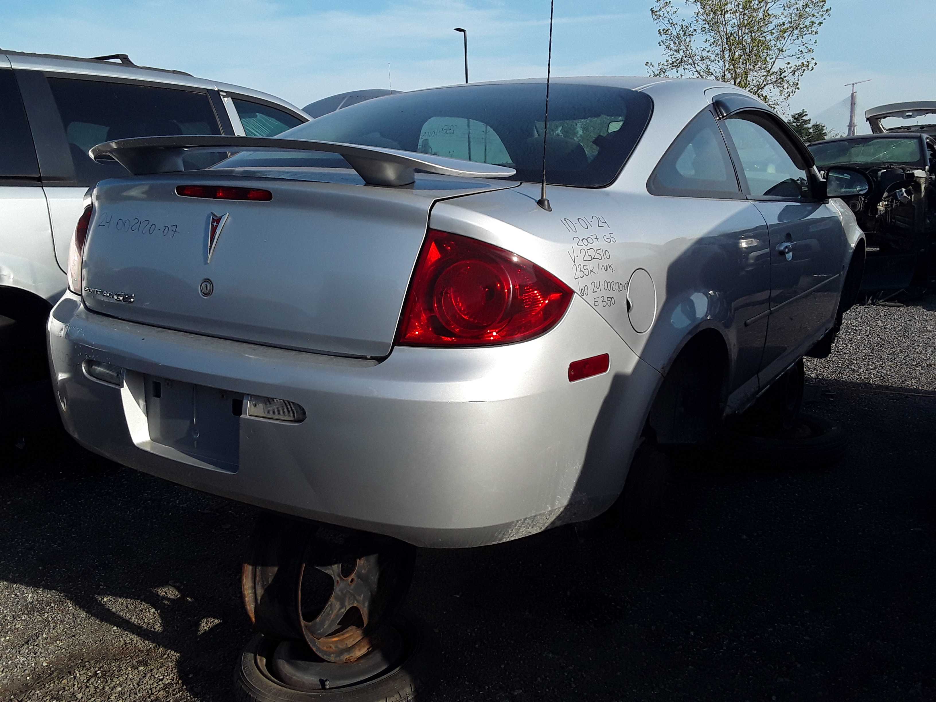 PONTIAC G5 2007