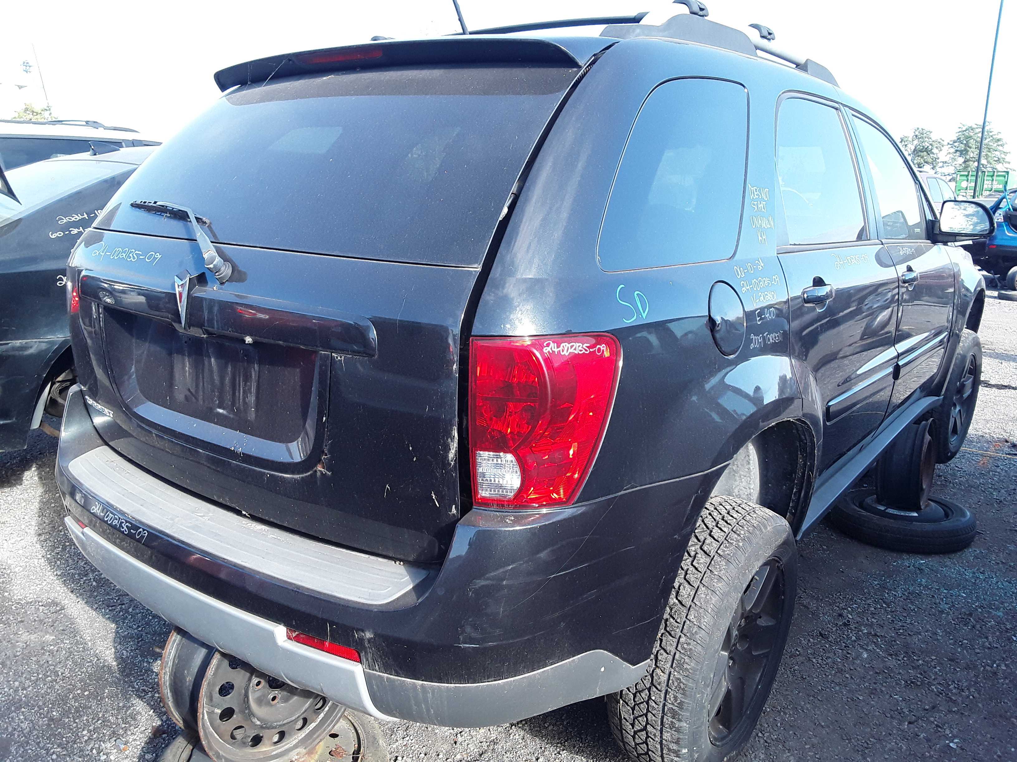 PONTIAC TORRENT 2009