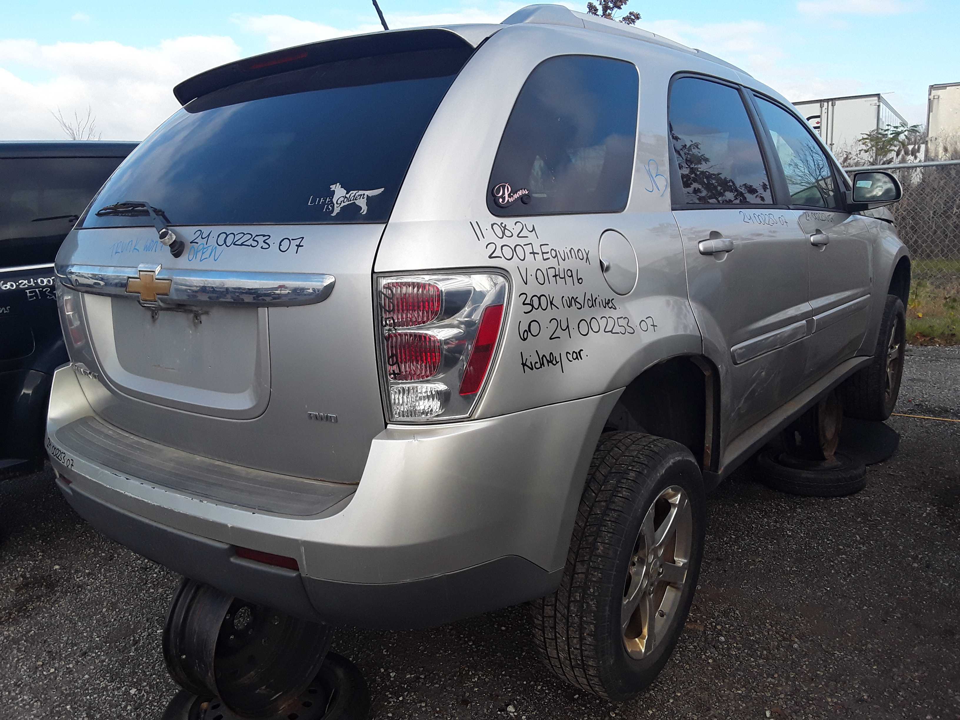 CHEVROLET EQUINOX 2007