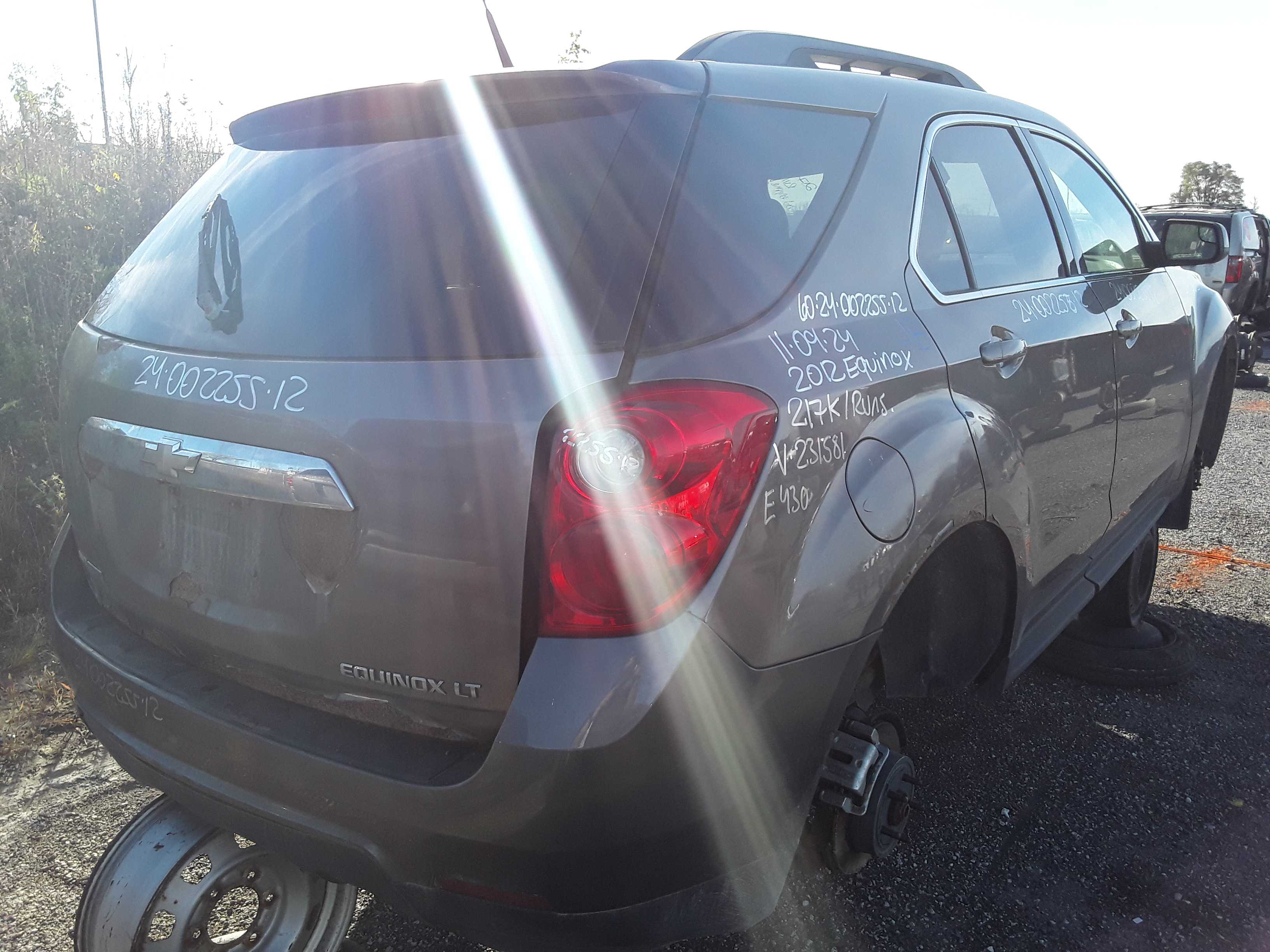 CHEVROLET EQUINOX 2012