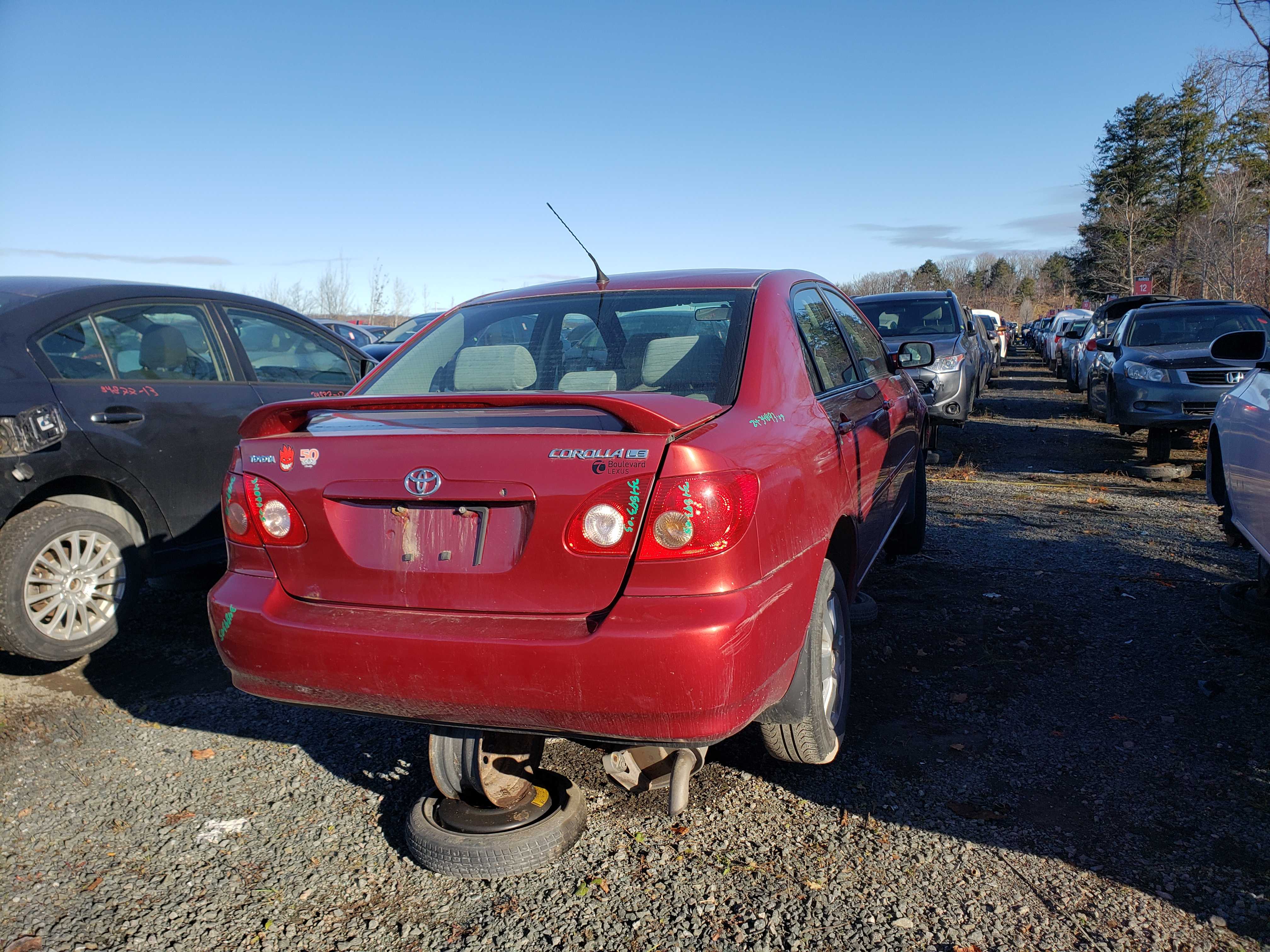 TOYOTA COROLLA 2005