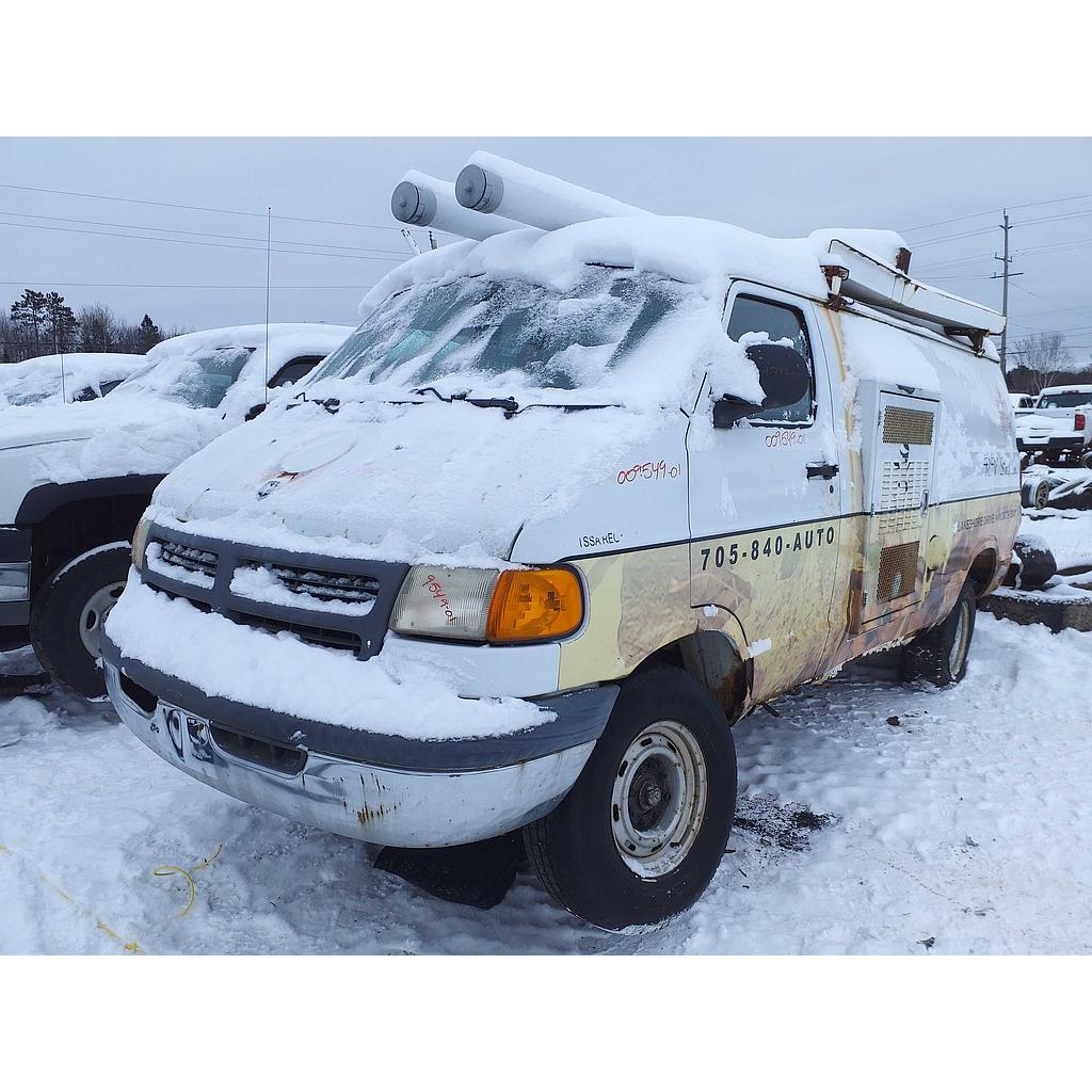 DODGE RAM VAN 2001