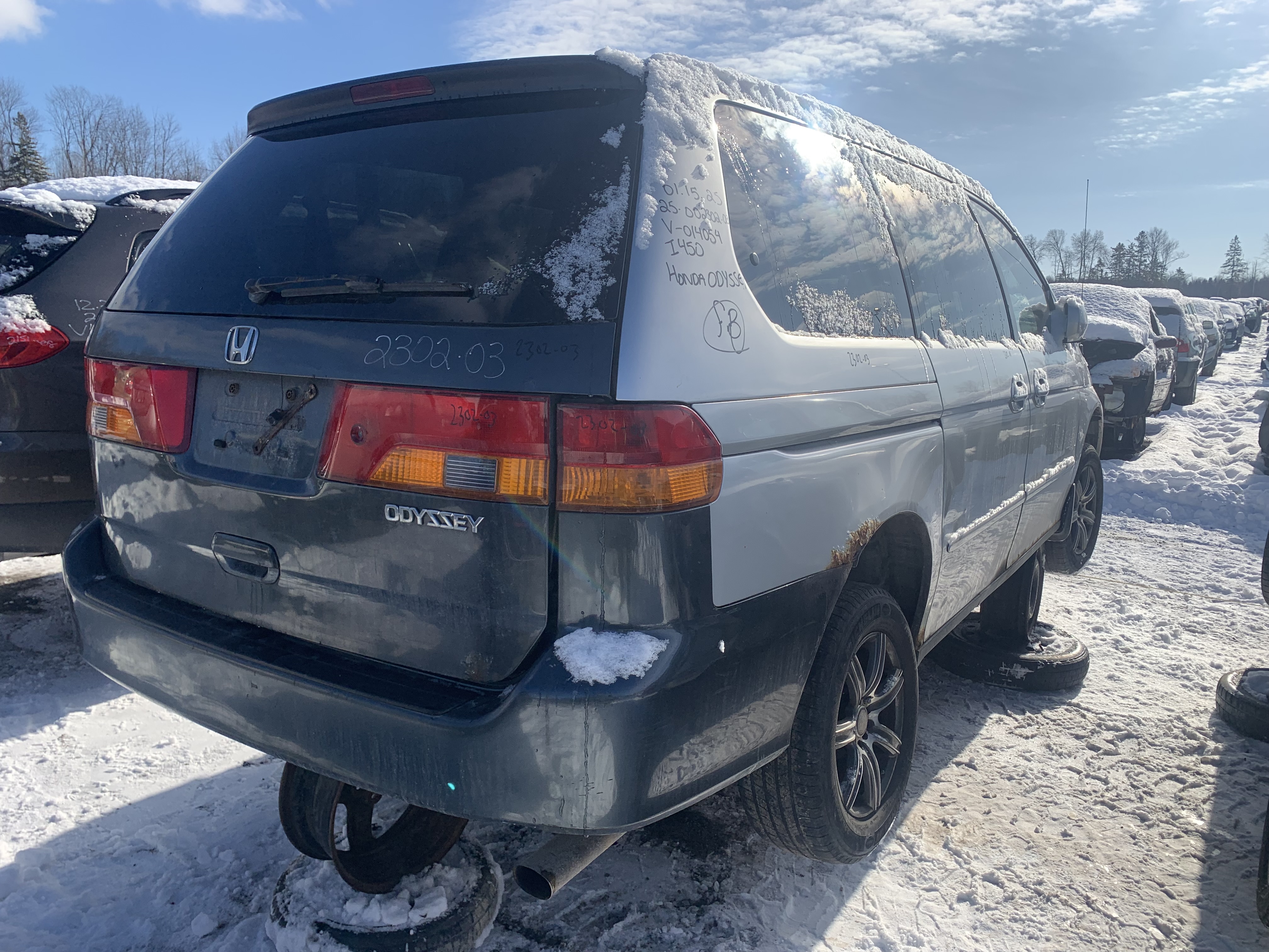 HONDA ODYSSEY 2003