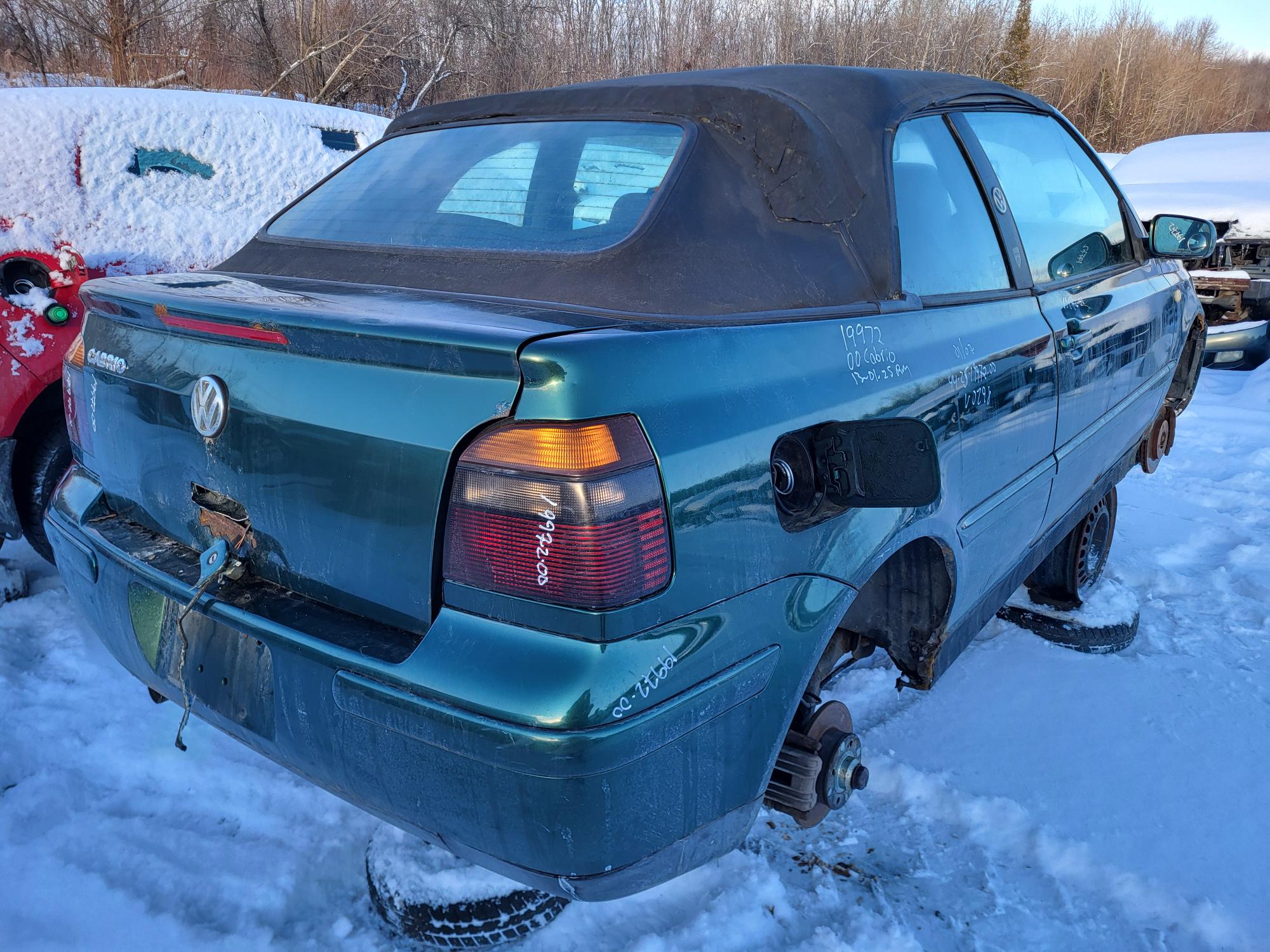 VOLKSWAGEN CABRIO 2000