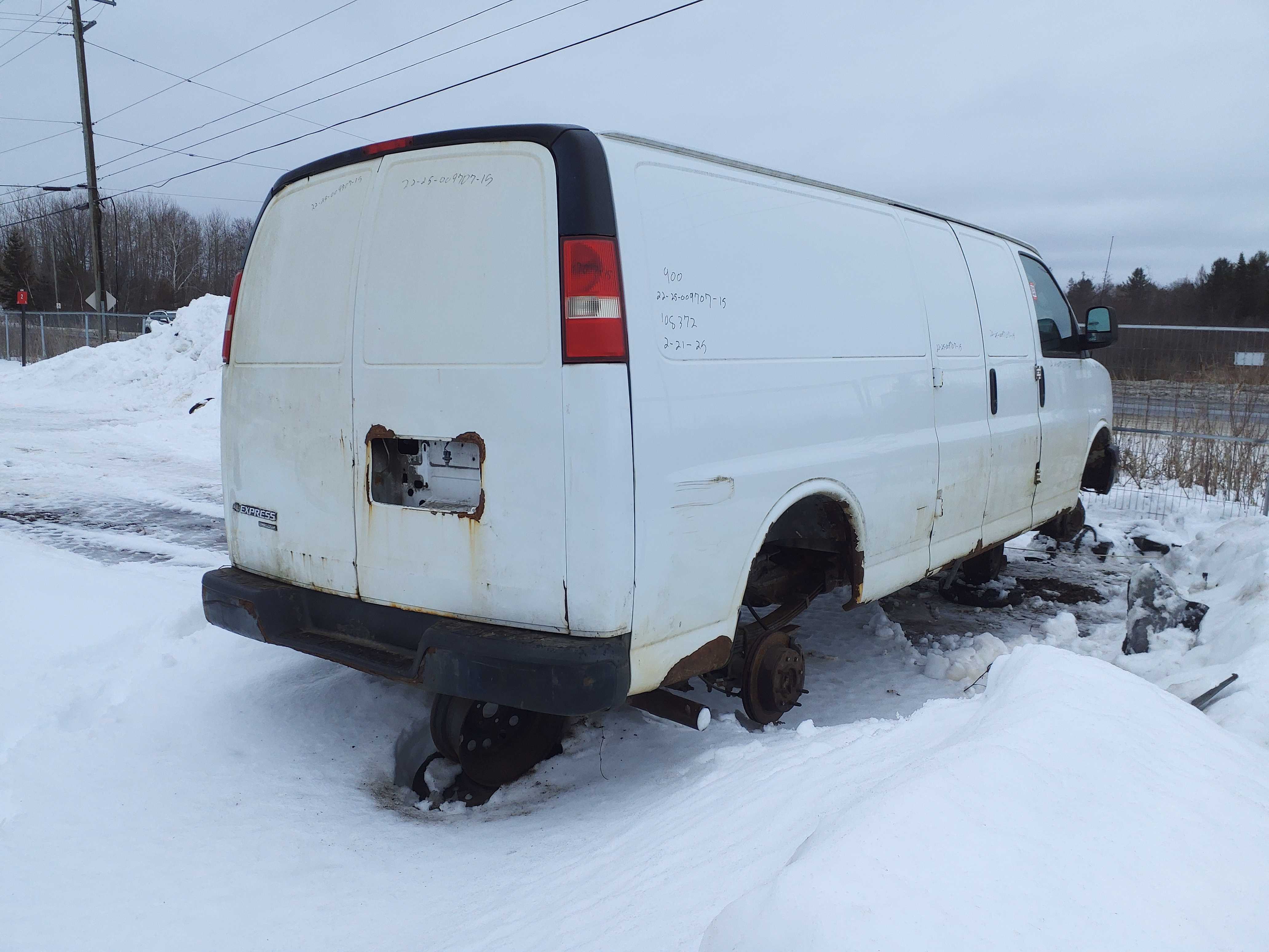 CHEVROLET EXPRESS VAN 2015