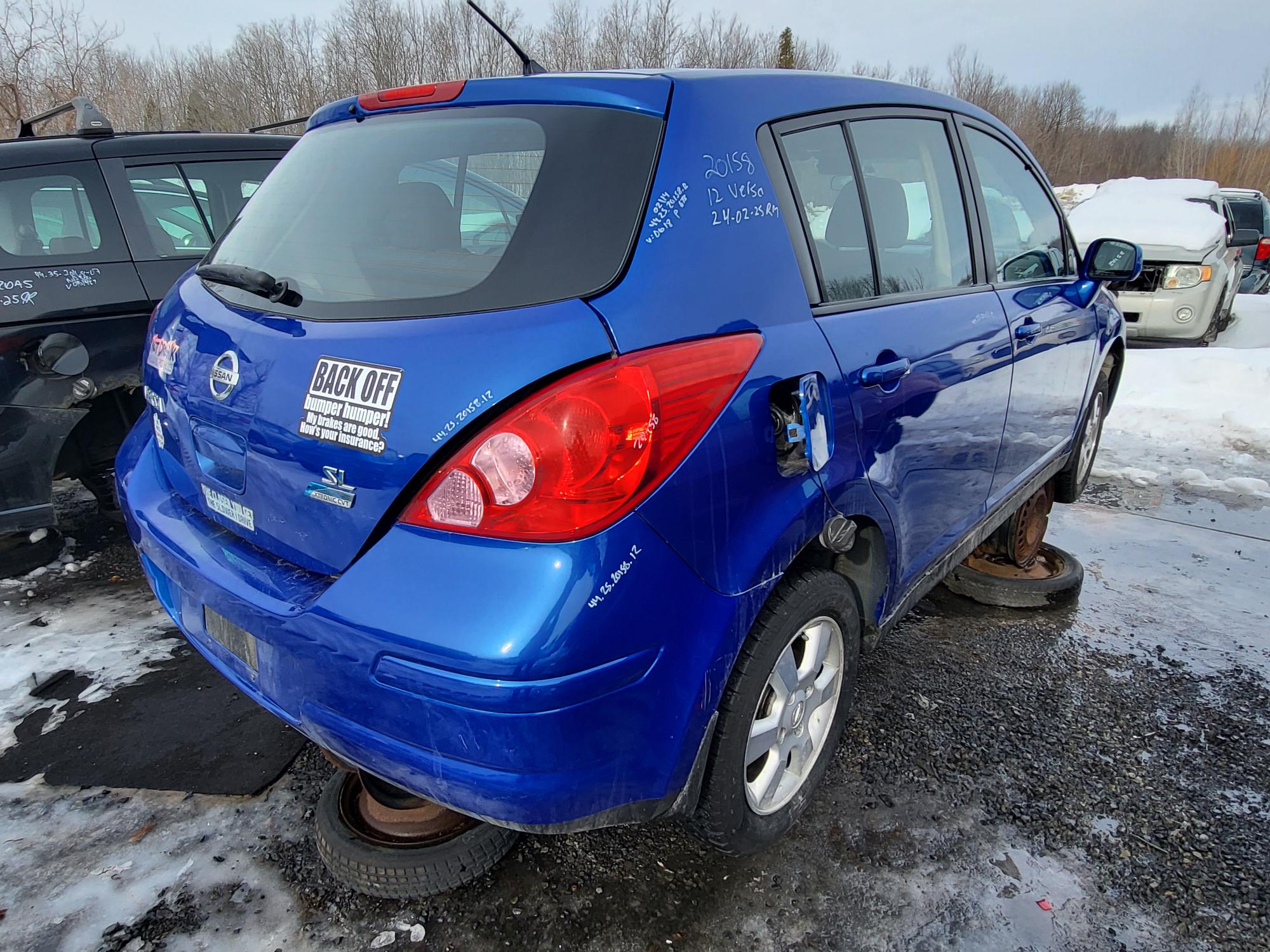 NISSAN VERSA 2012
