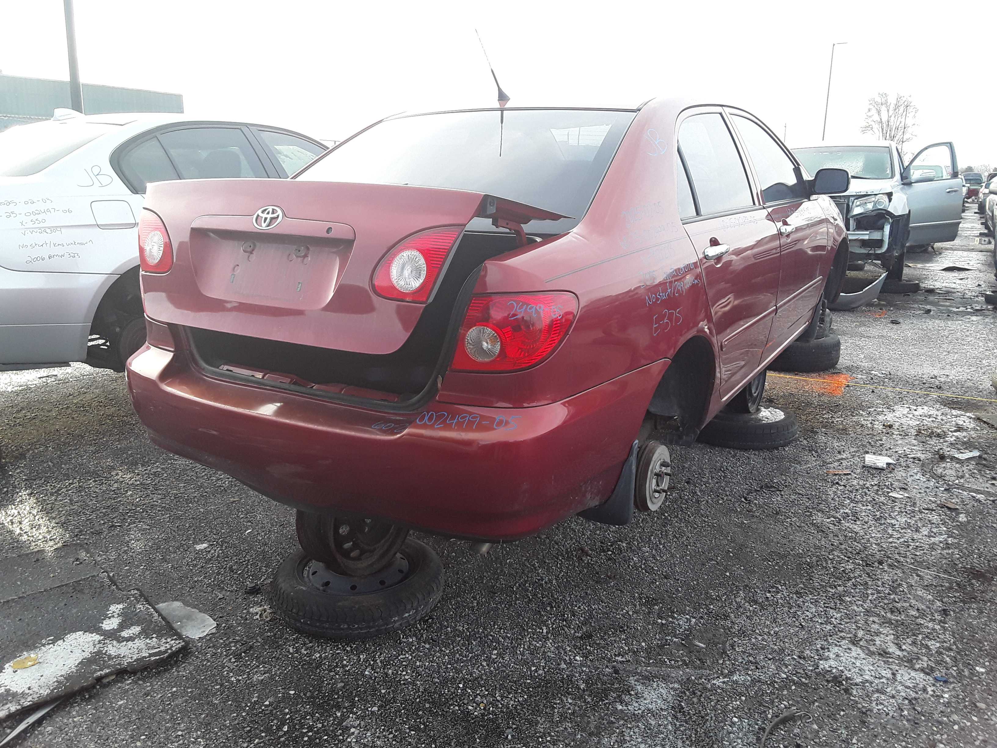 TOYOTA COROLLA 2005