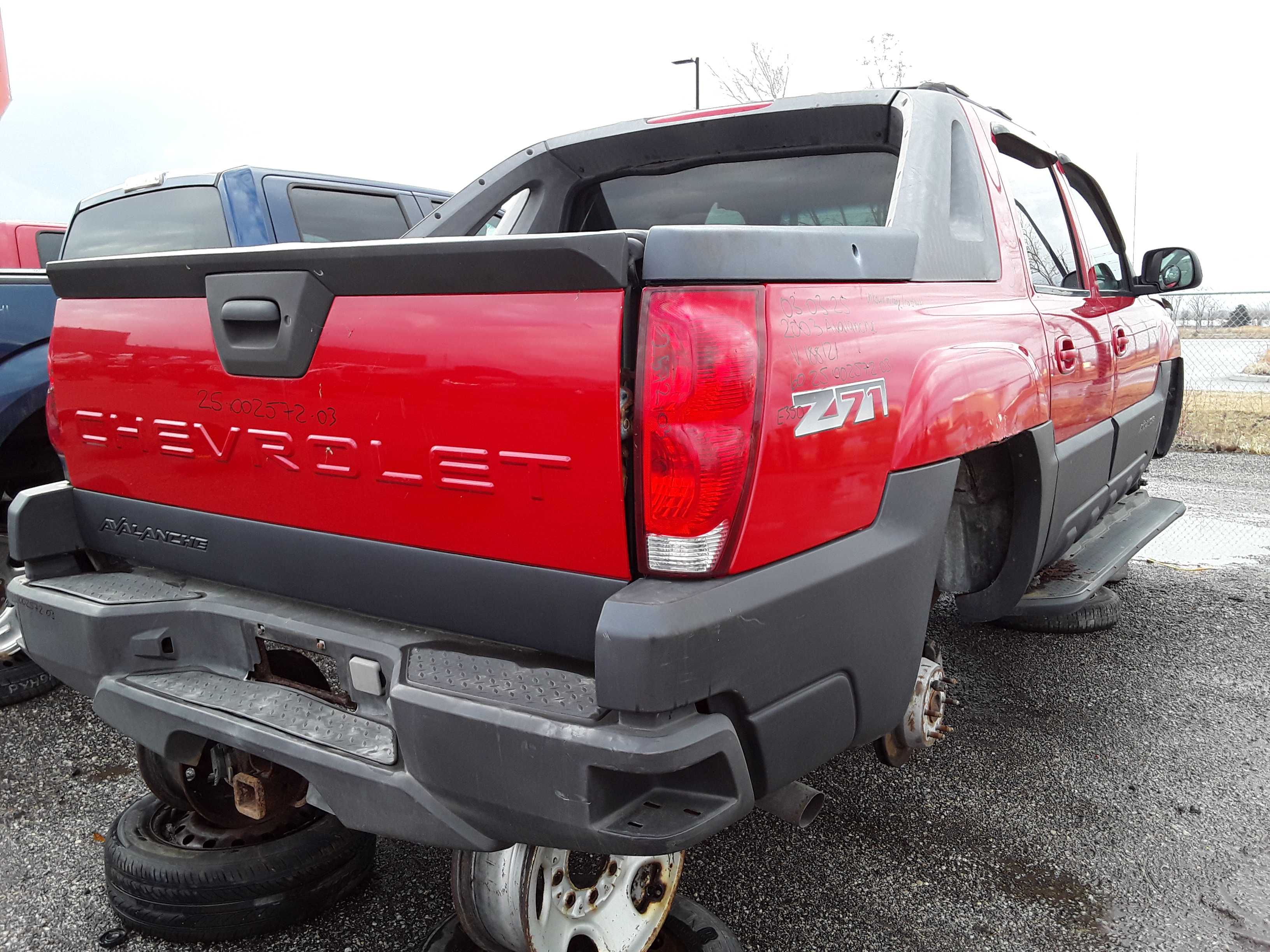 CHEVROLET AVALANCHE 2003