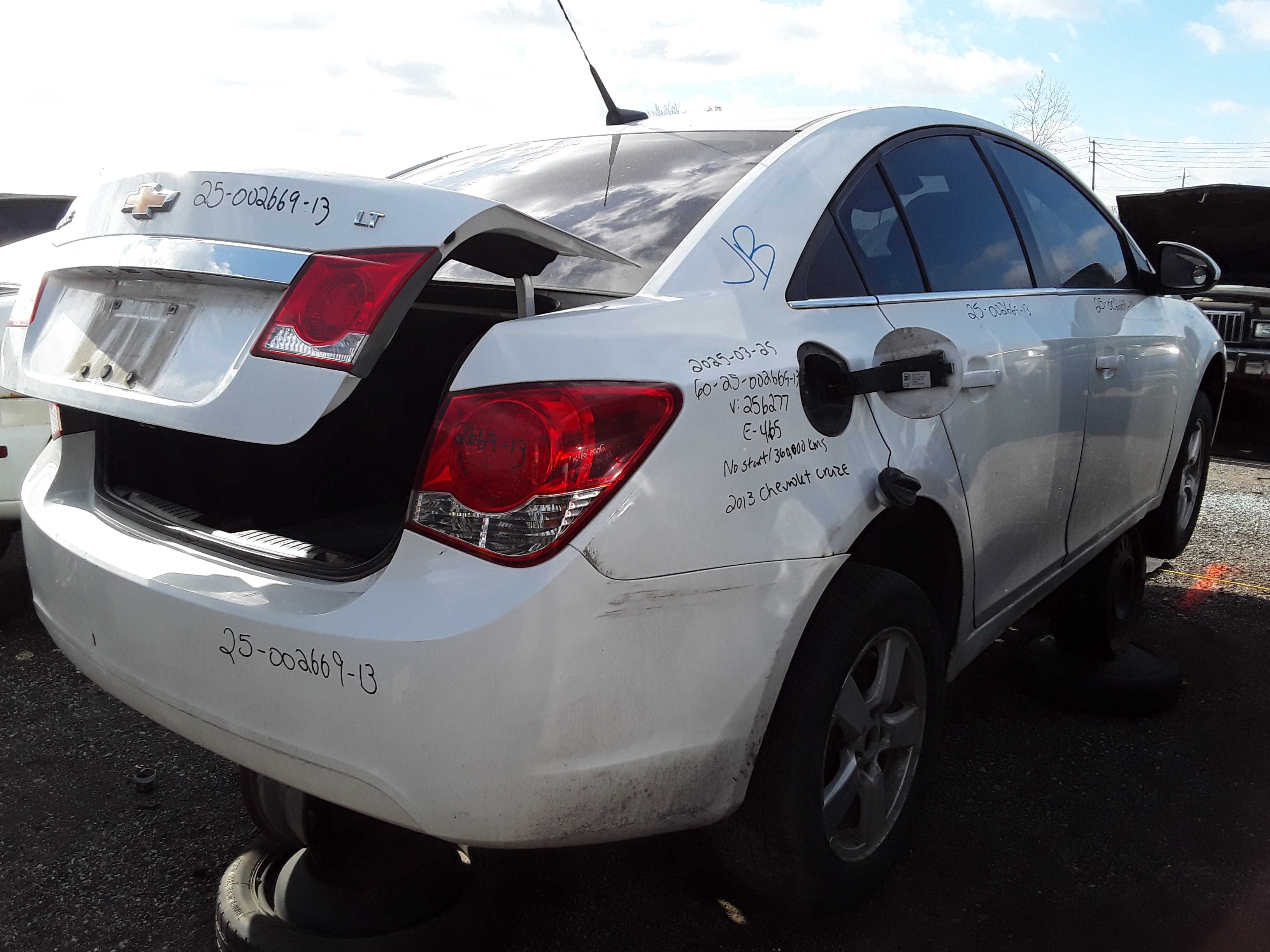 CHEVROLET CRUZE 2013