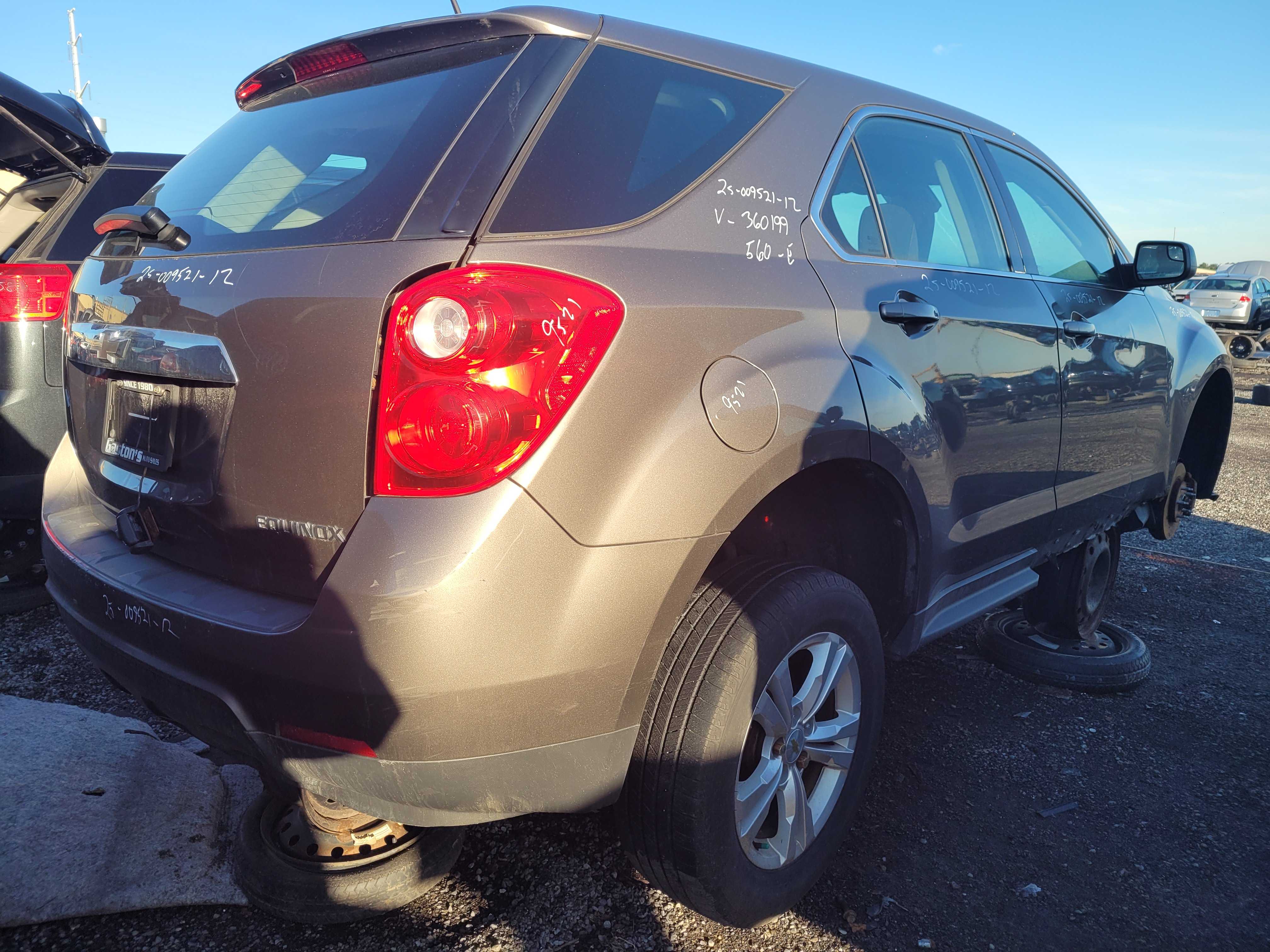CHEVROLET EQUINOX 2012