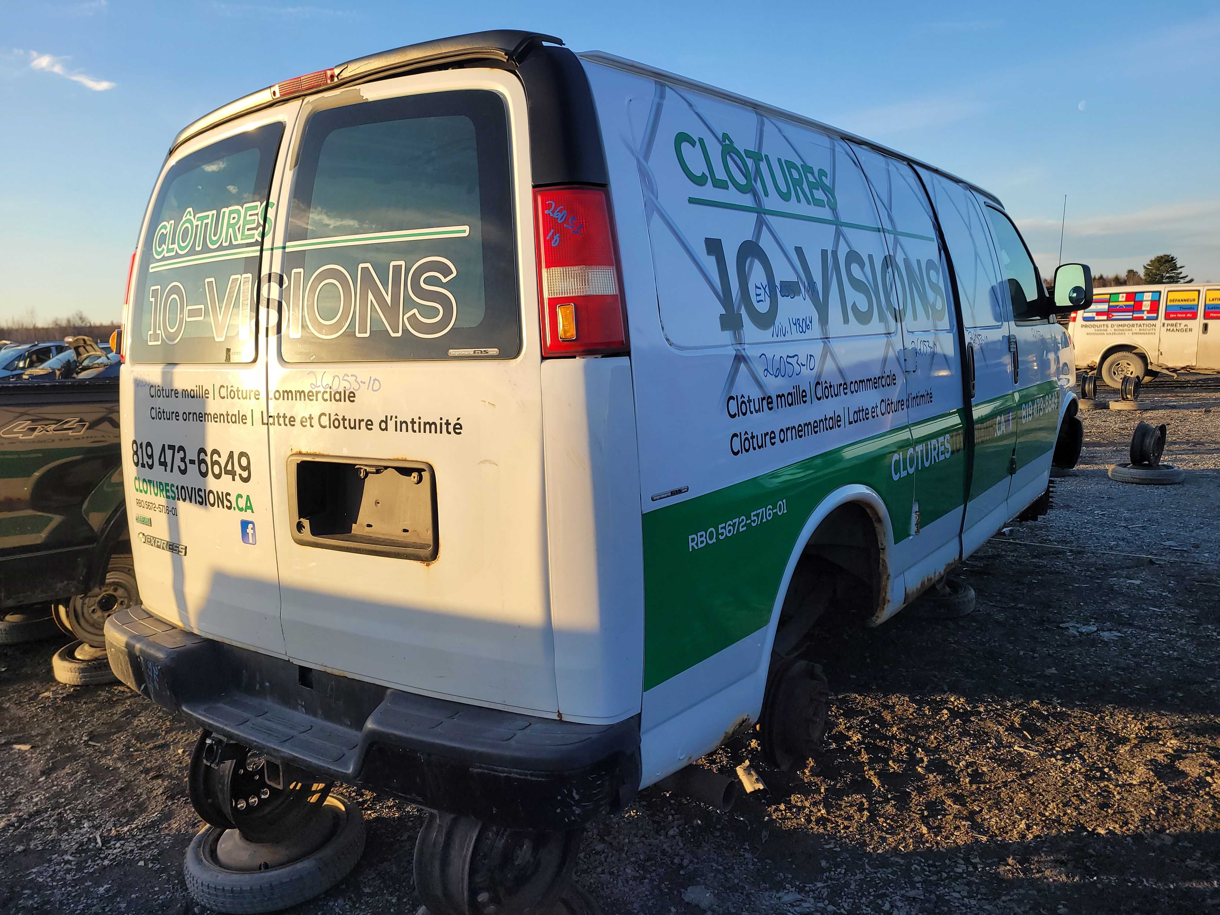 CHEVROLET EXPRESS VAN 2010