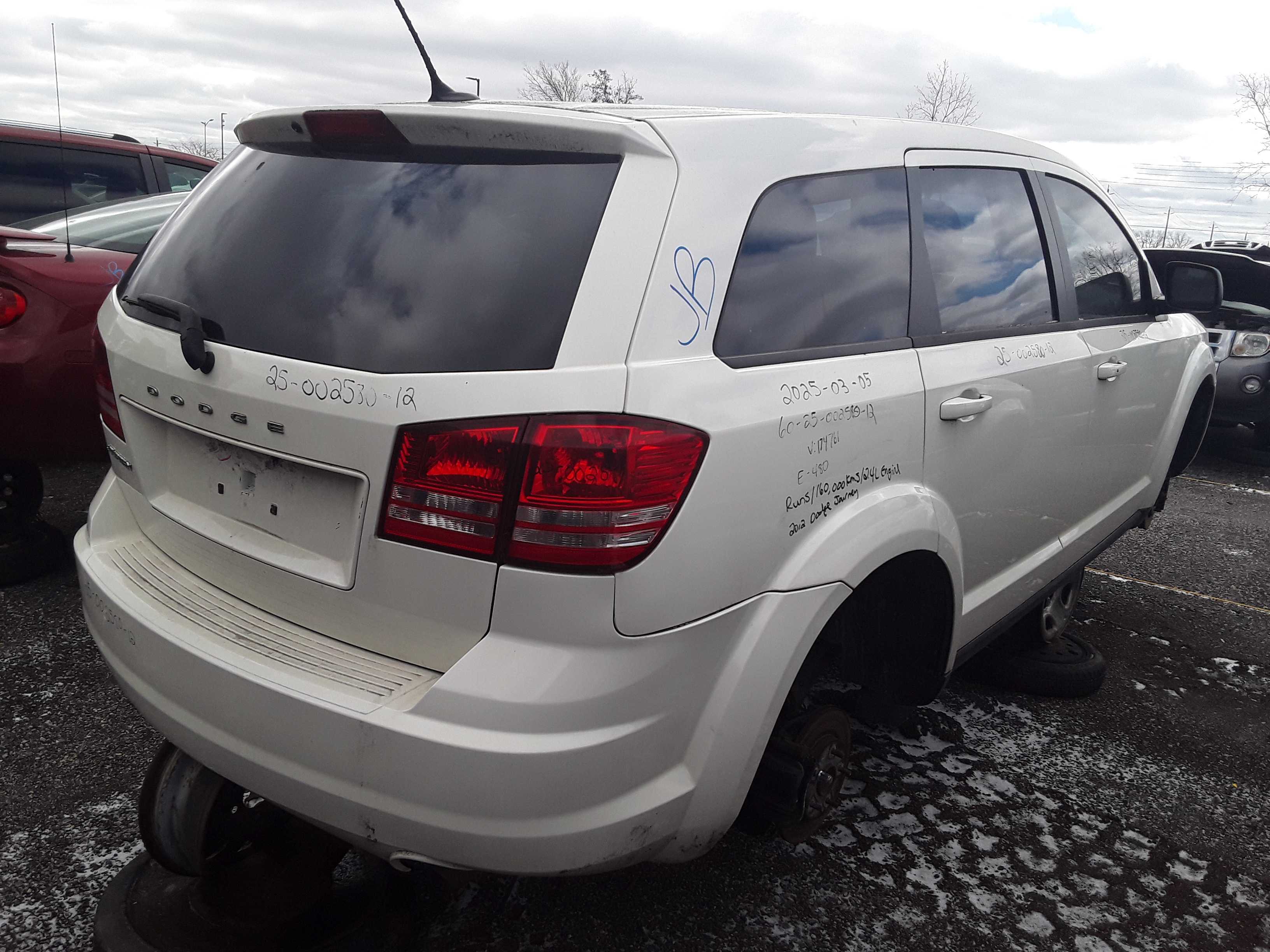 DODGE JOURNEY 2012