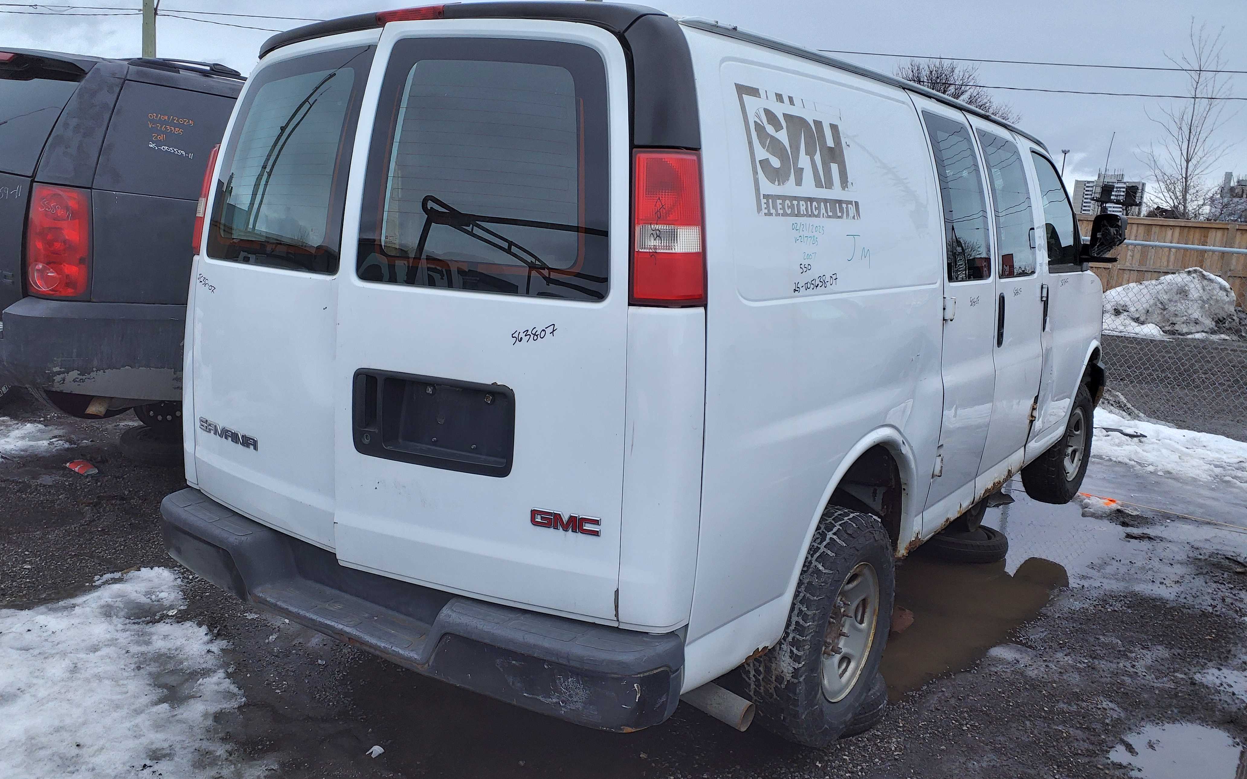 GMC SAVANA CARGO 2007