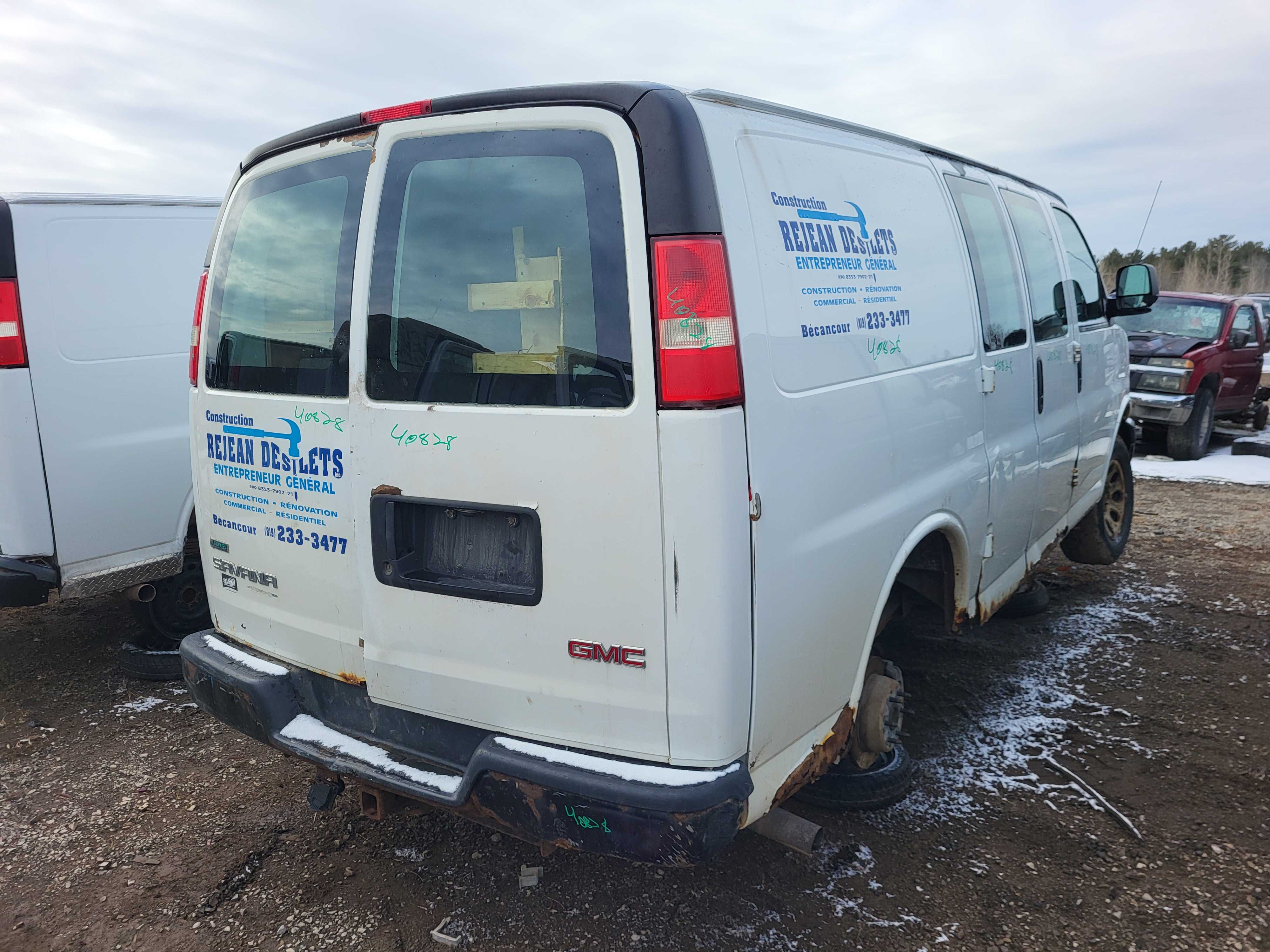 GMC SAVANA CARGO 2012