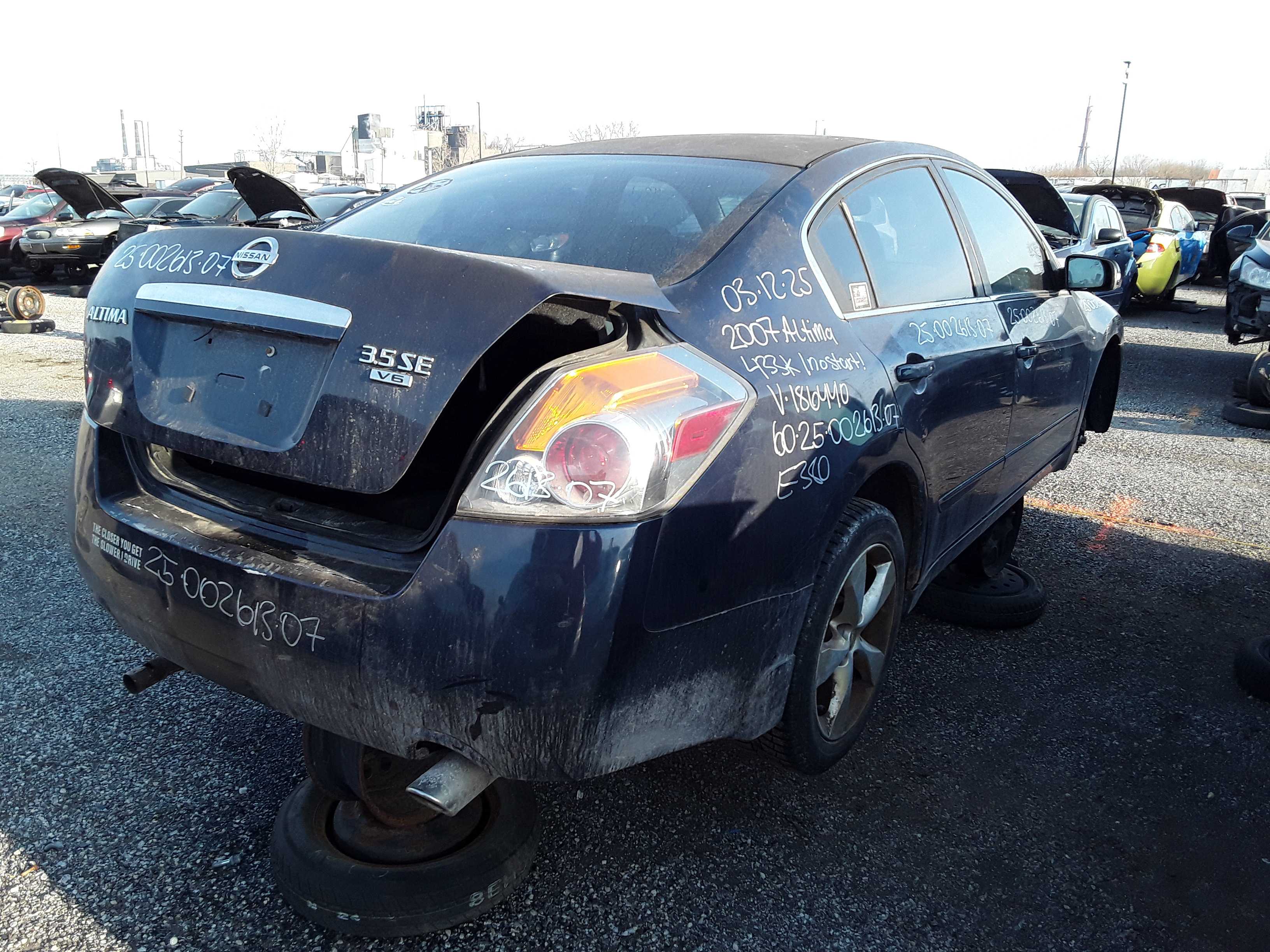 NISSAN ALTIMA 2007