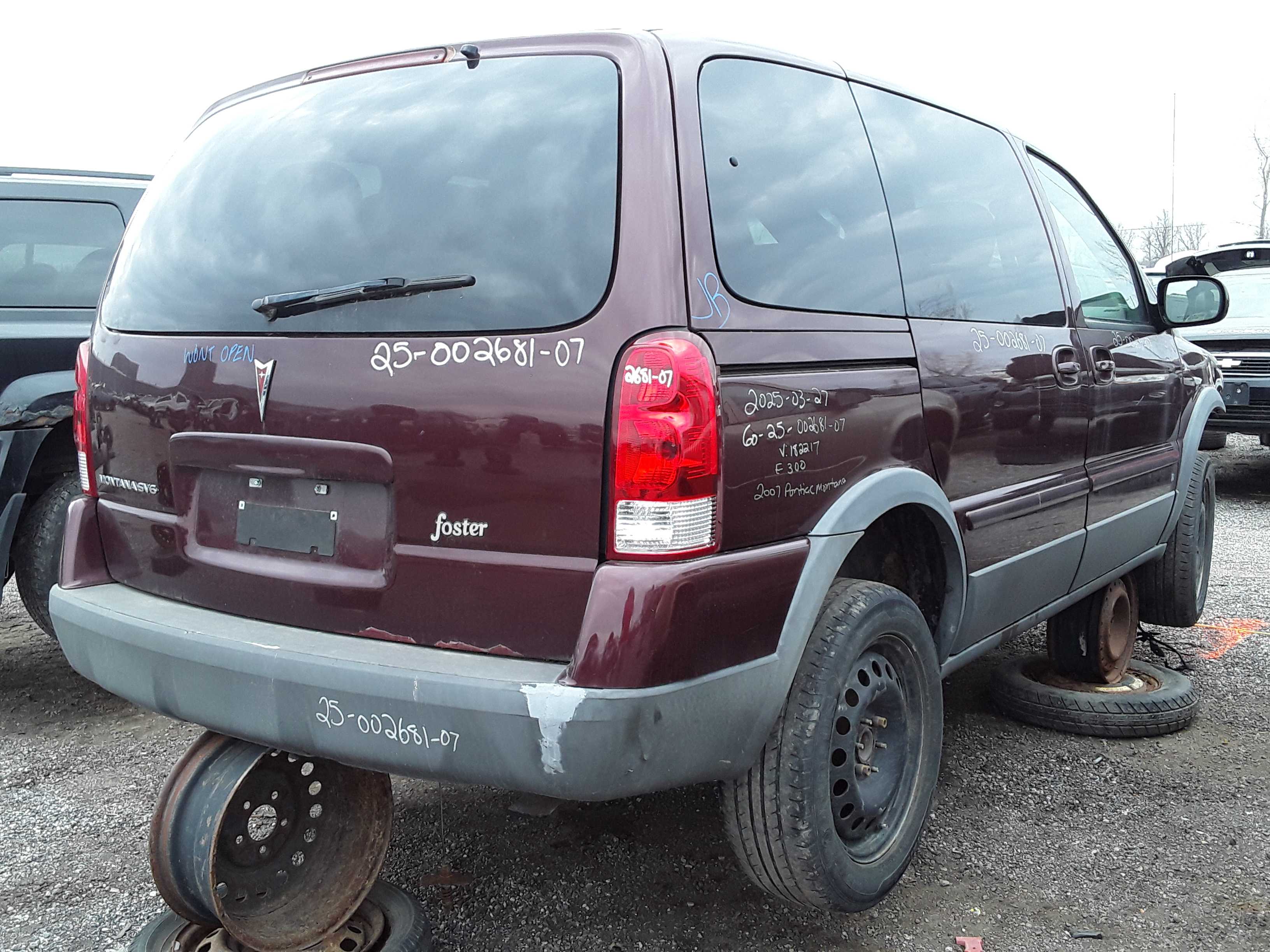 PONTIAC MONTANA 2007