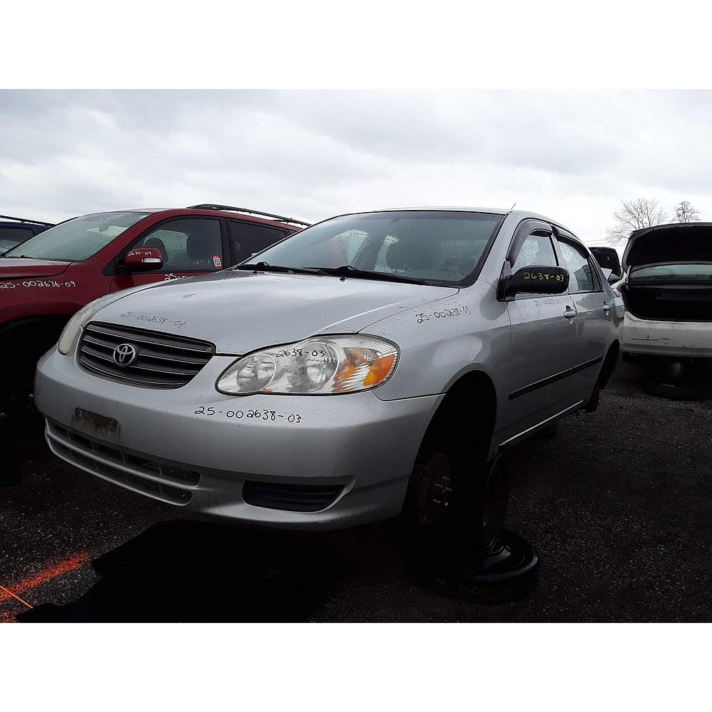 TOYOTA COROLLA 2003