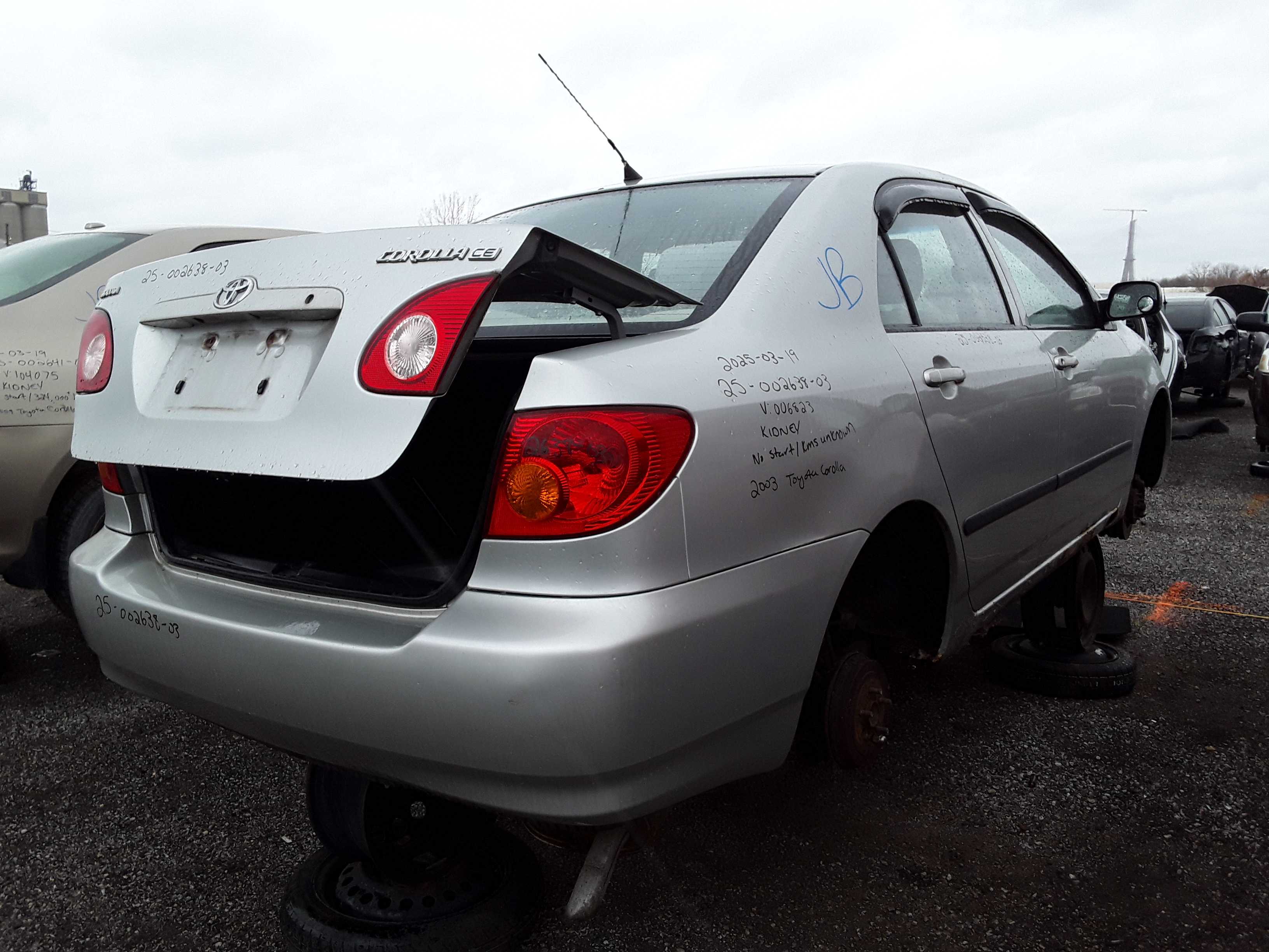 TOYOTA COROLLA 2003