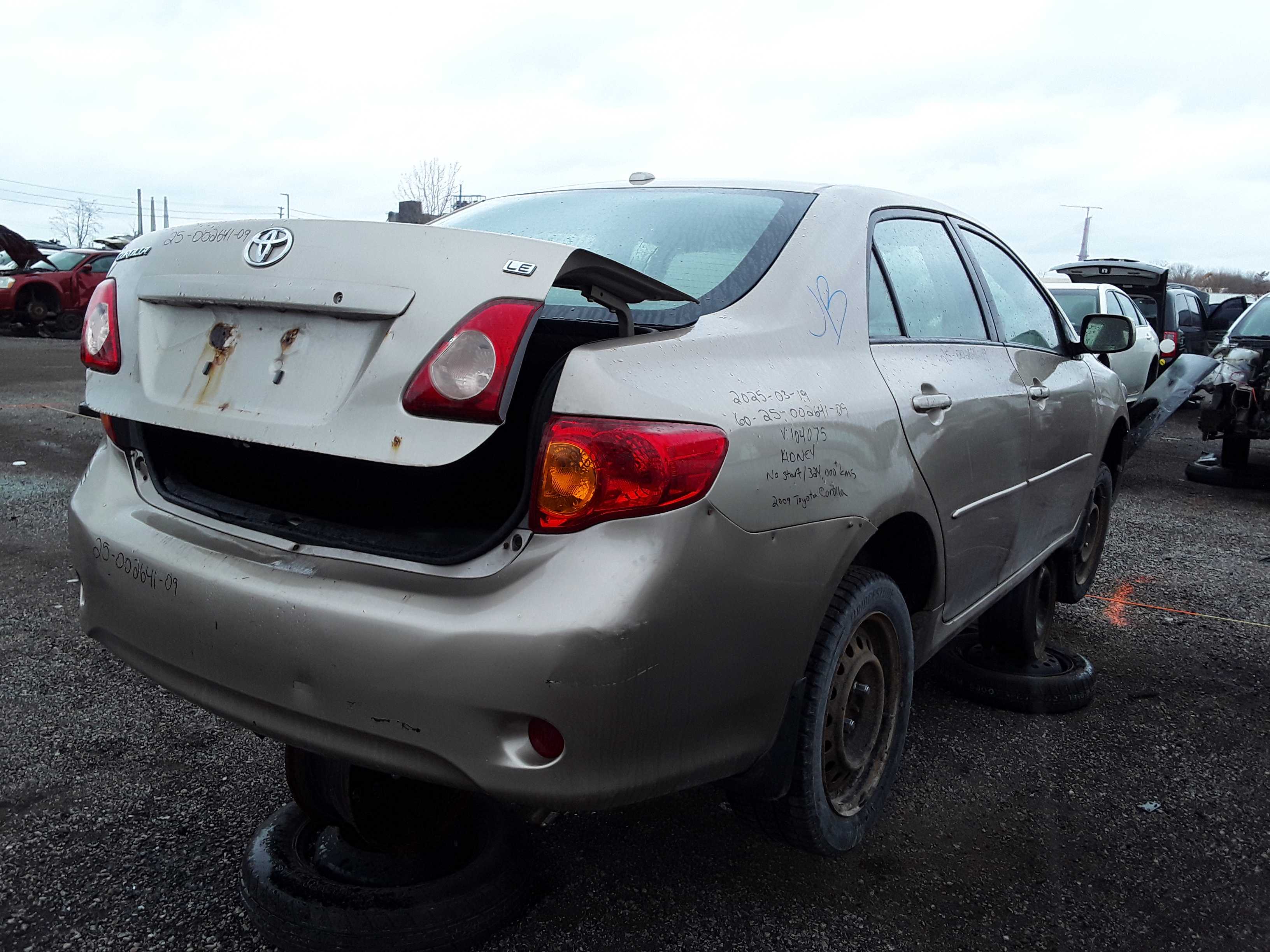 TOYOTA COROLLA 2009