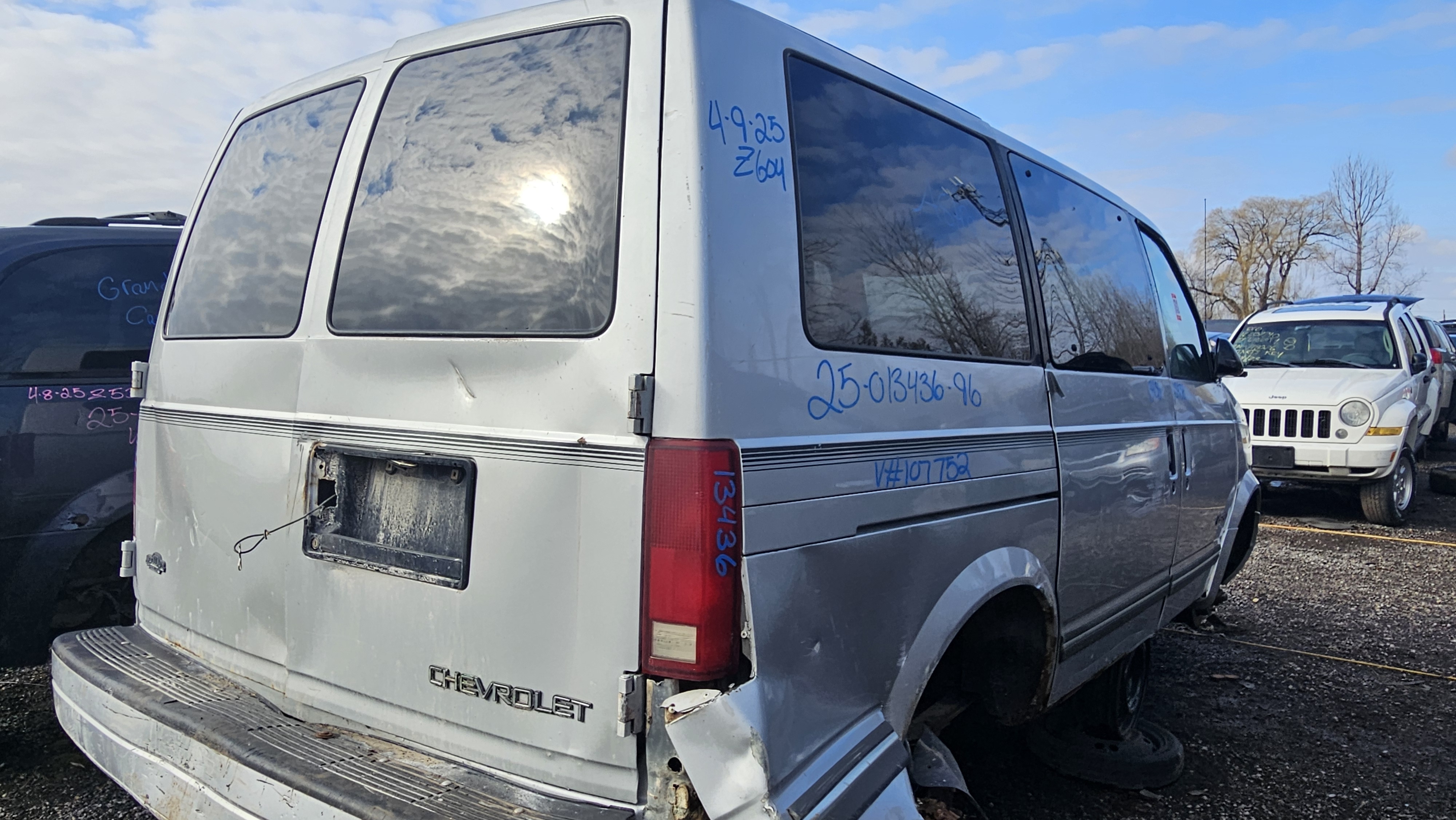 CHEVROLET ASTRO 1996