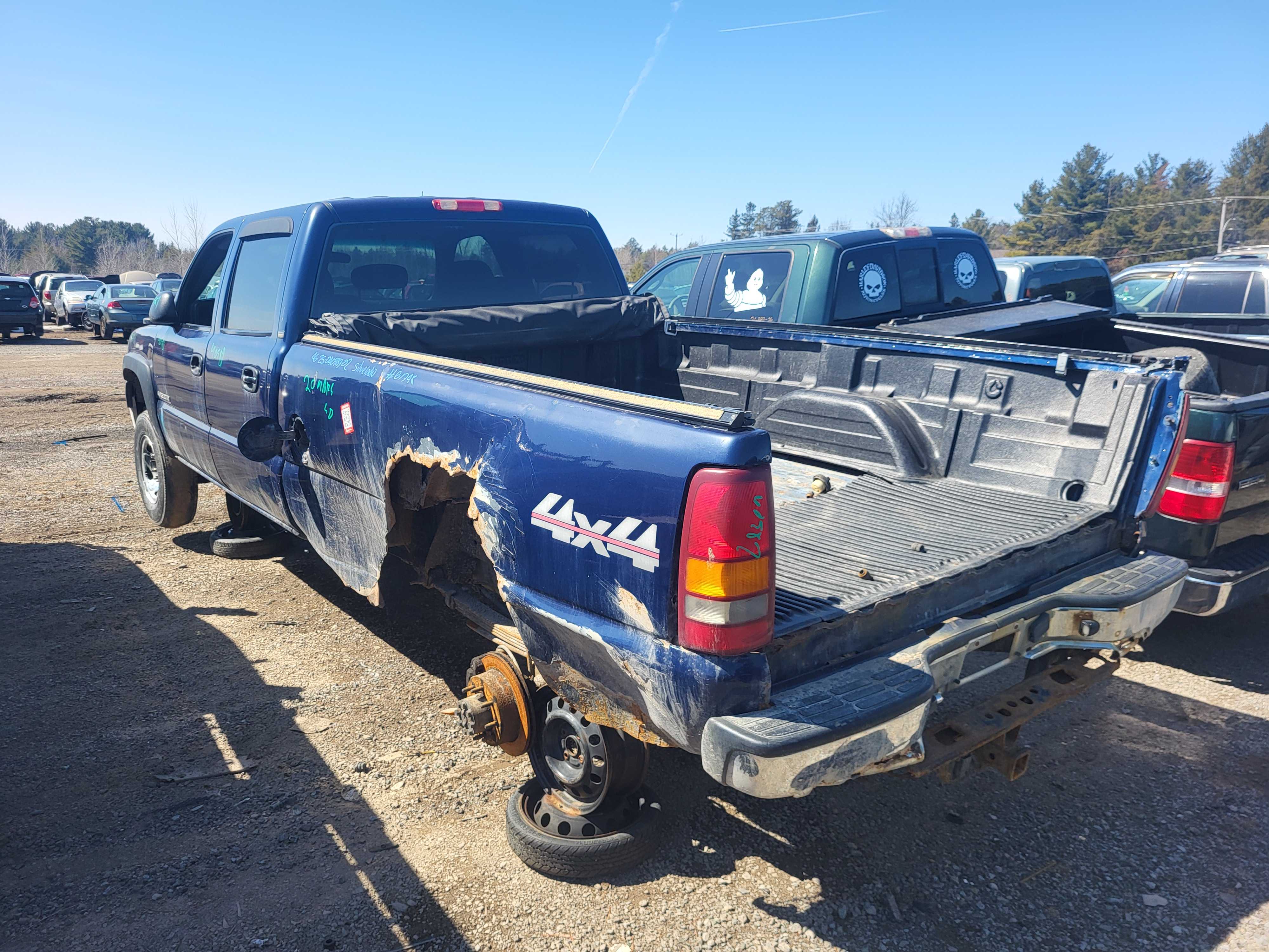 CHEVROLET SILVERADO 2500 2002