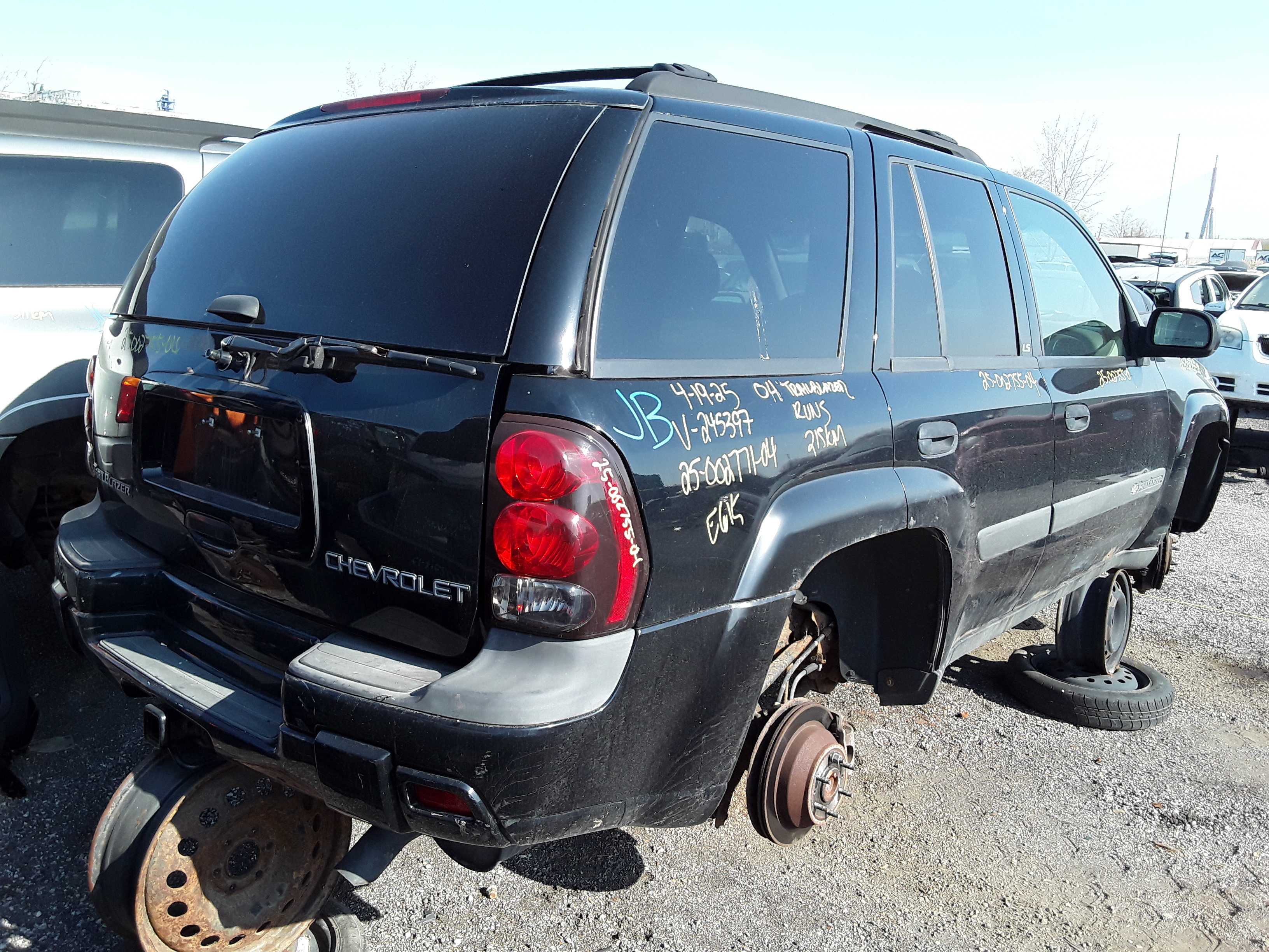 CHEVROLET TRAILBLAZER 2004
