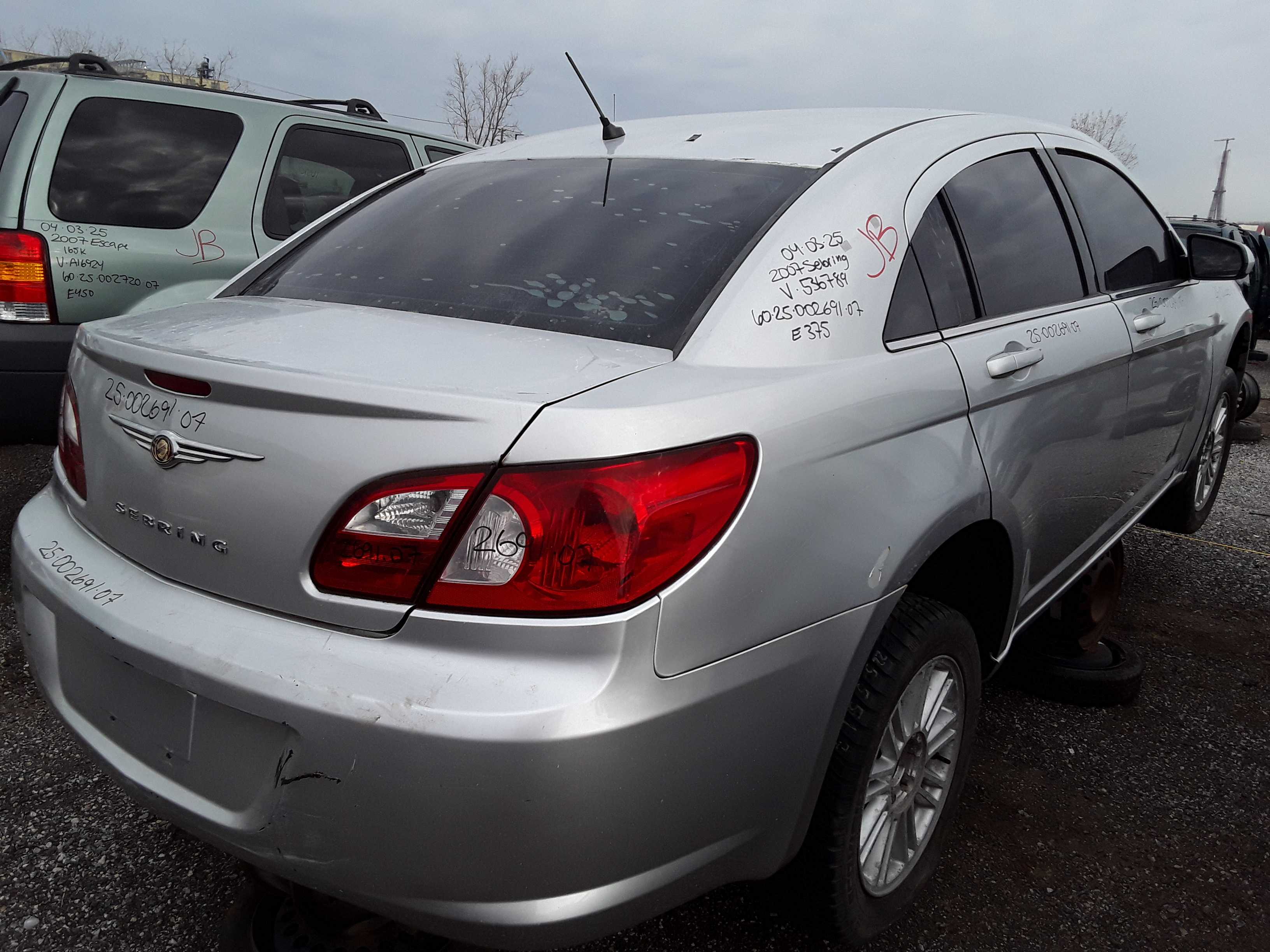 CHRYSLER SEBRING 2007