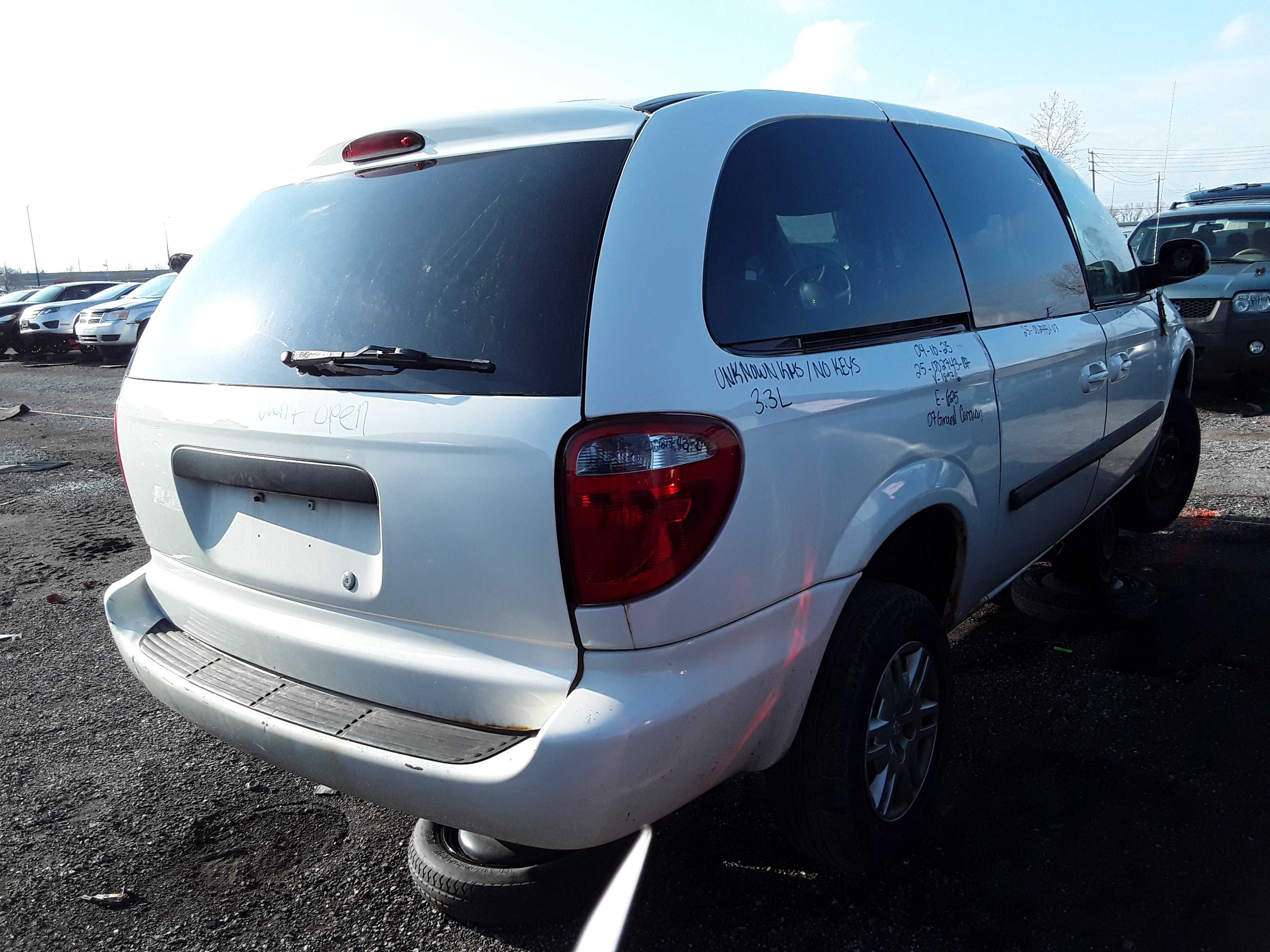 DODGE GRAND CARAVAN 2007