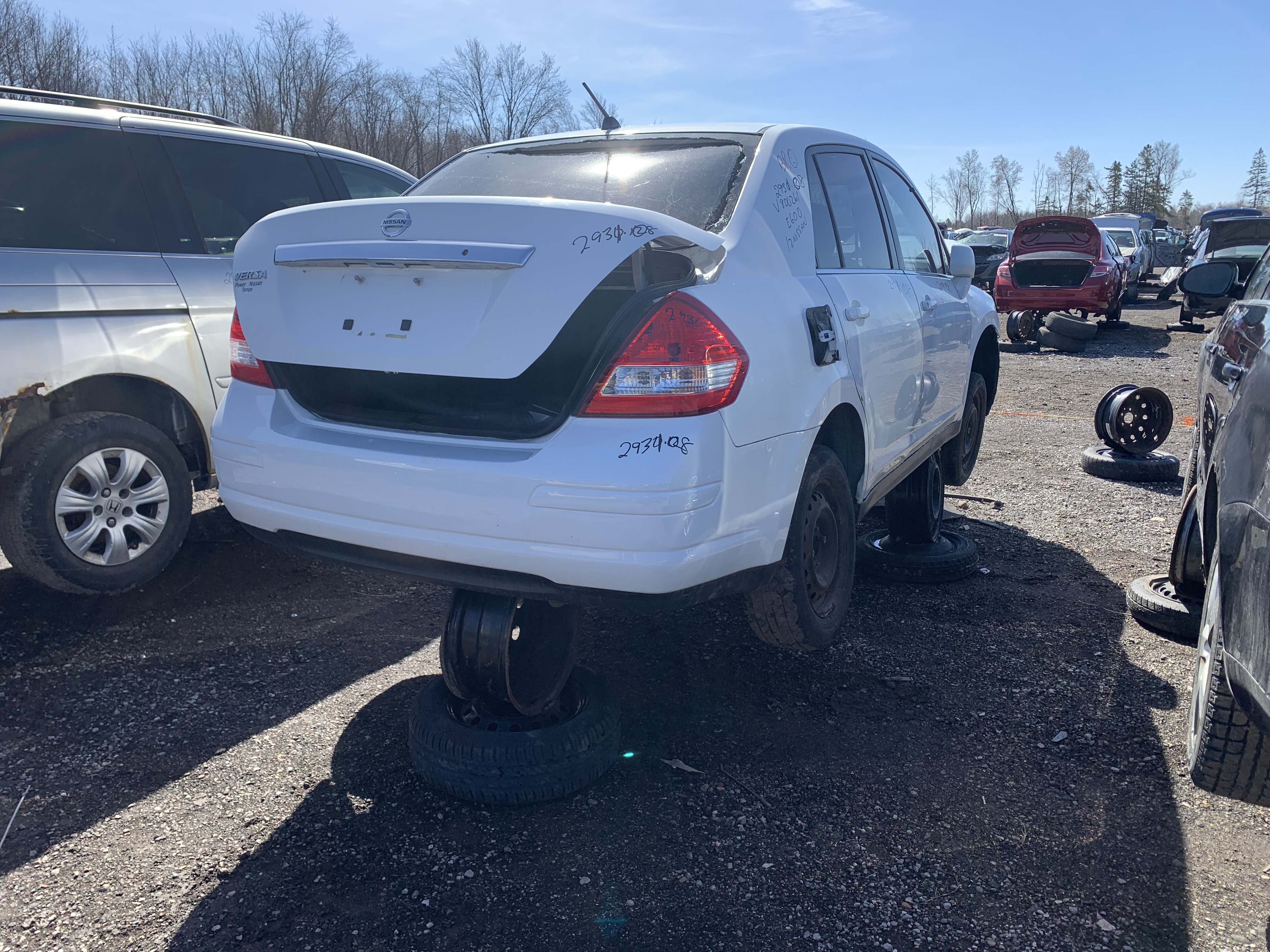 NISSAN VERSA 2008