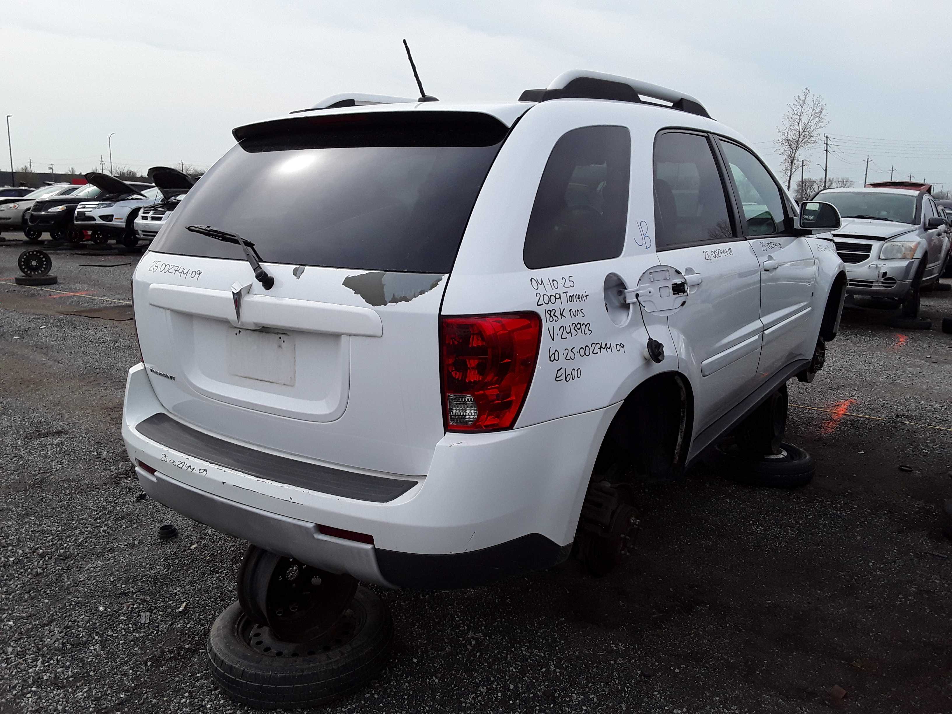 PONTIAC TORRENT 2009