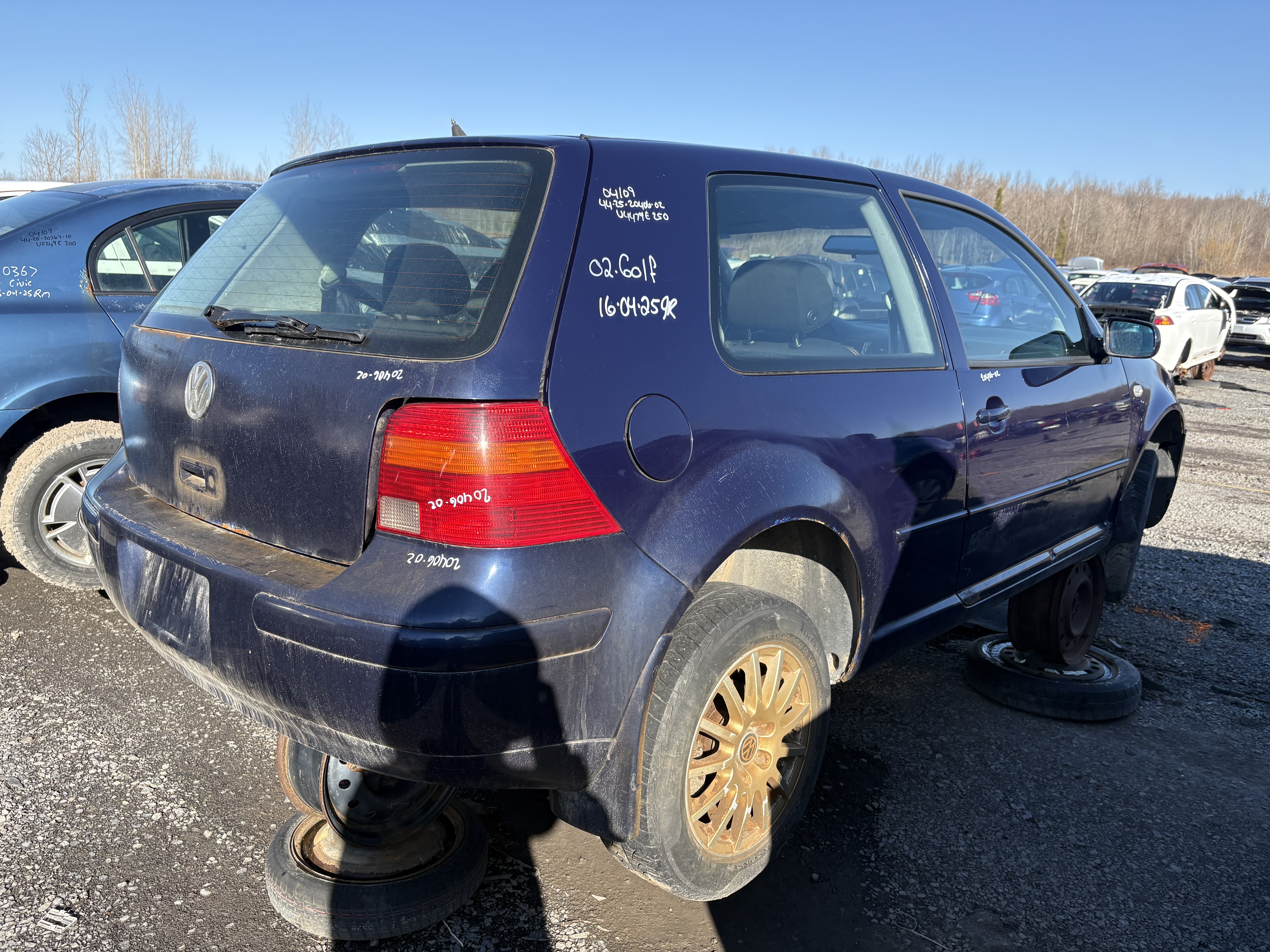 VOLKSWAGEN GOLF 2002