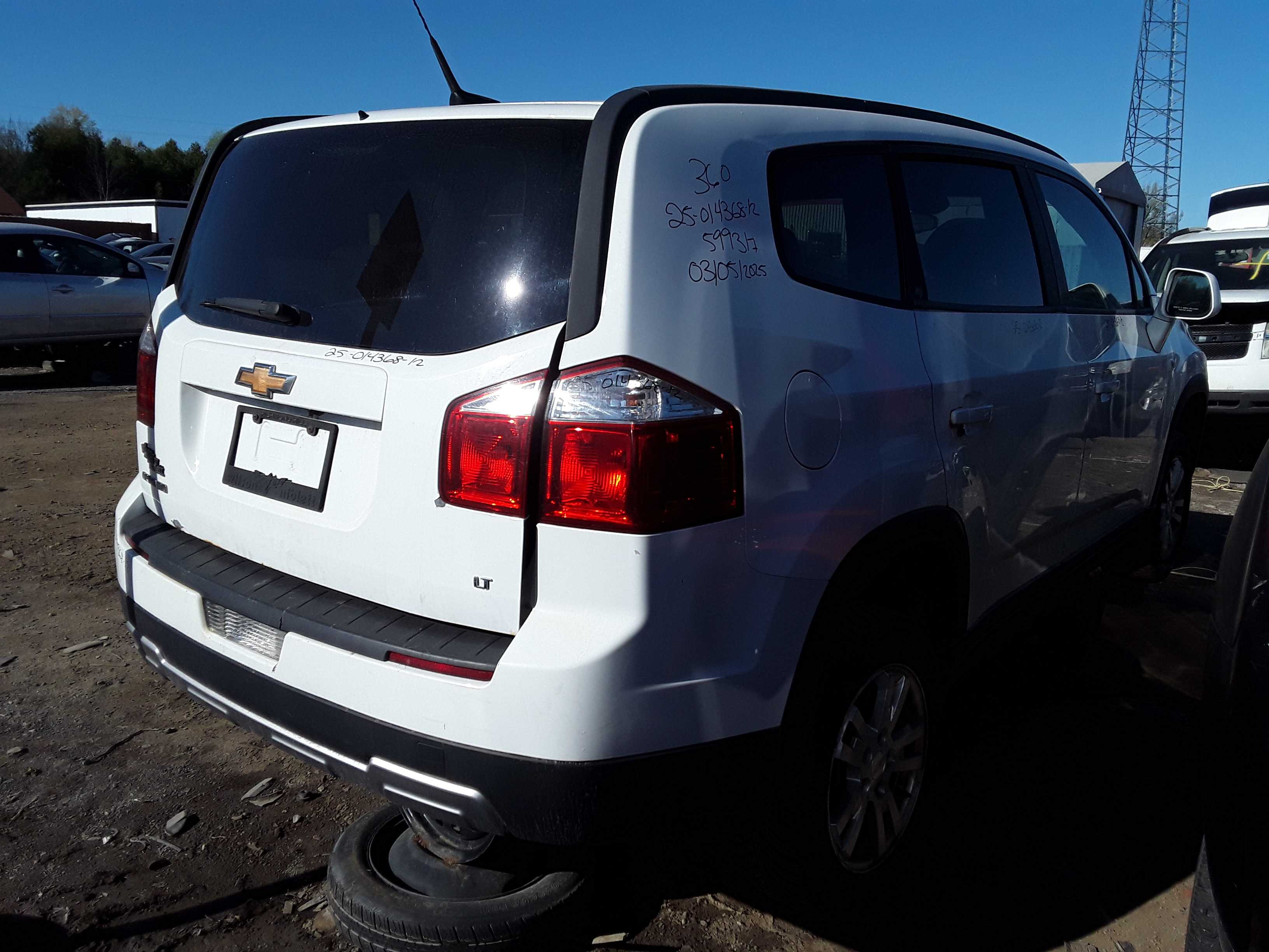 CHEVROLET ORLANDO 2012