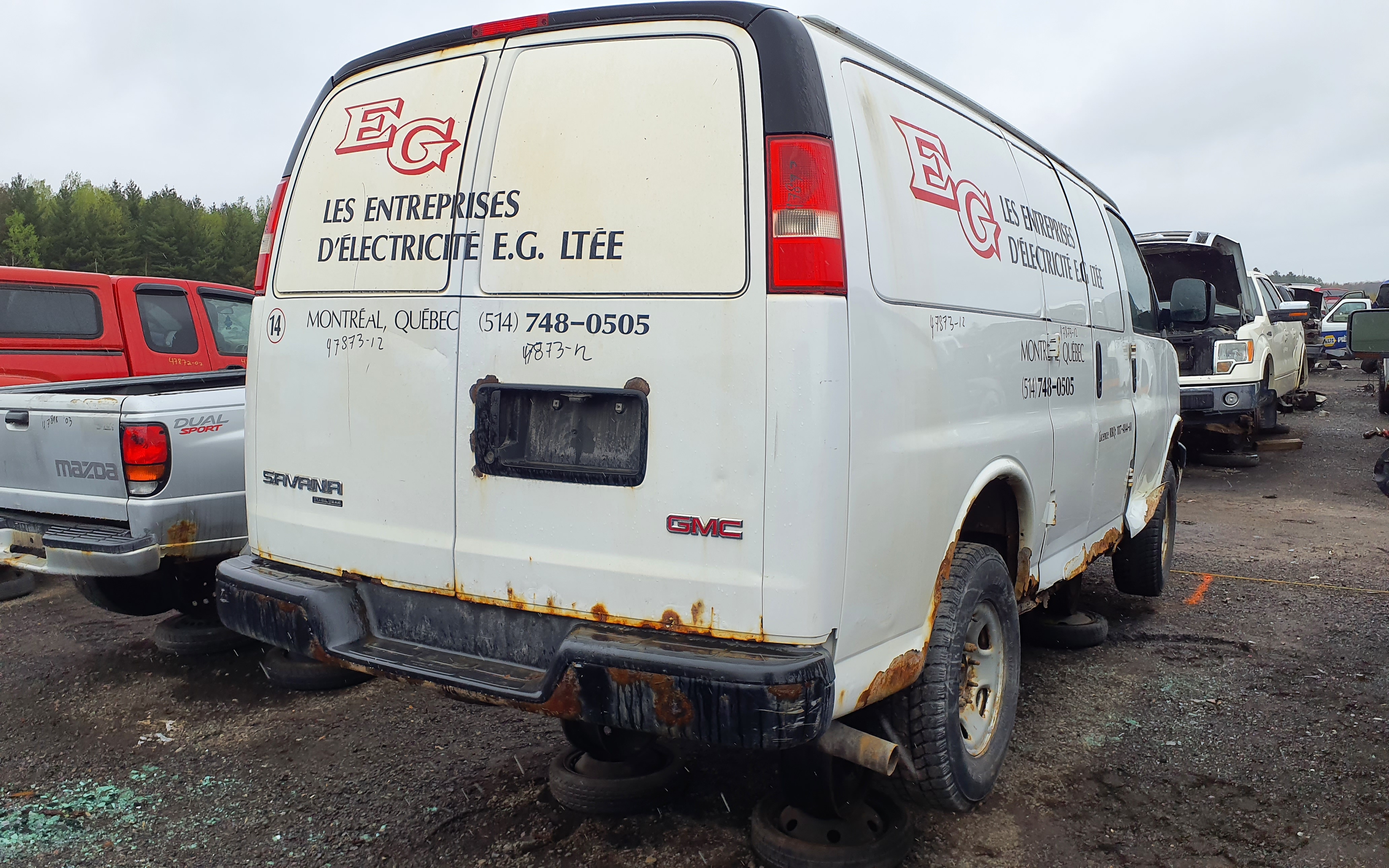 GMC SAVANA CARGO 2012