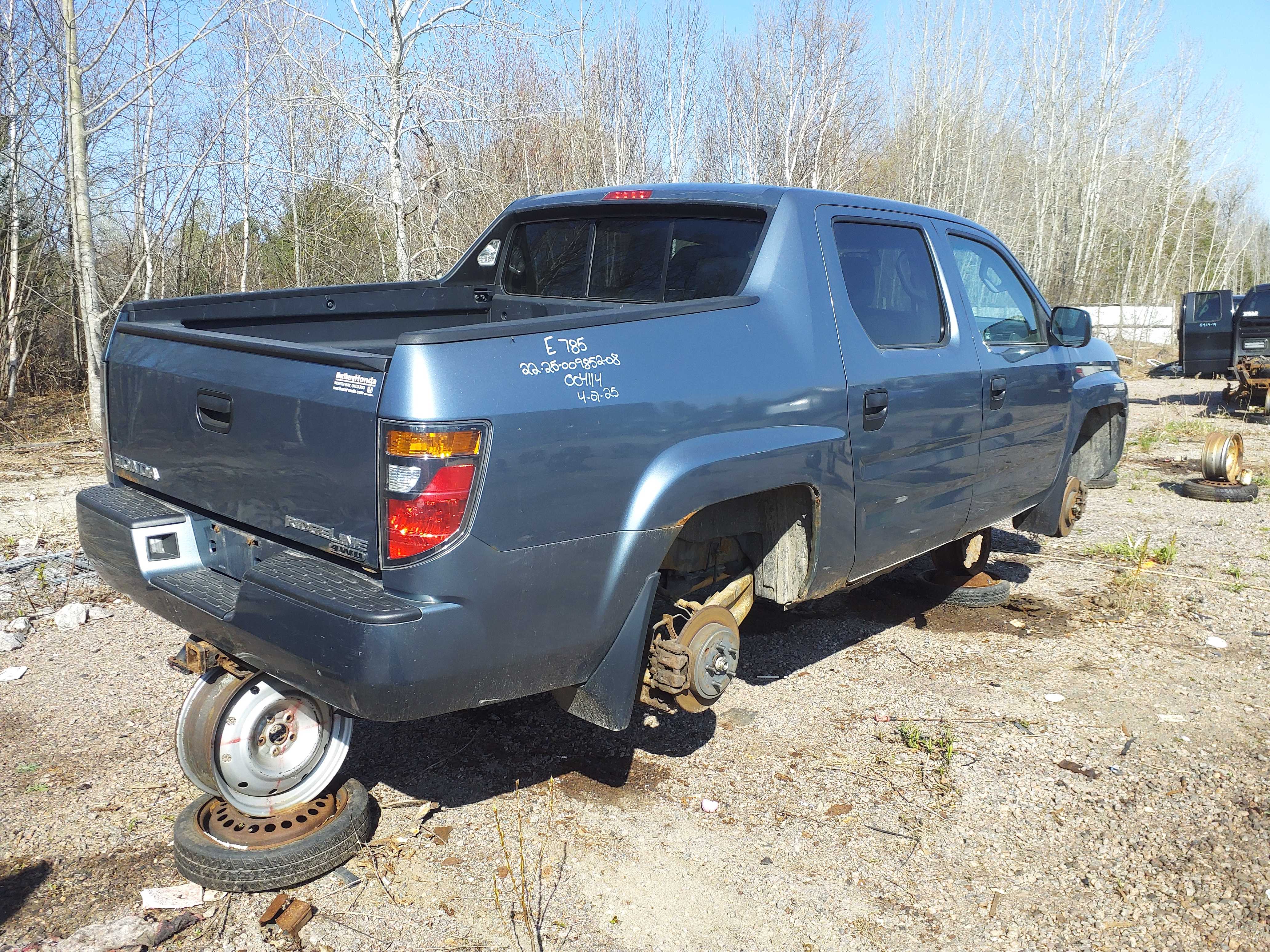HONDA RIDGELINE 2008