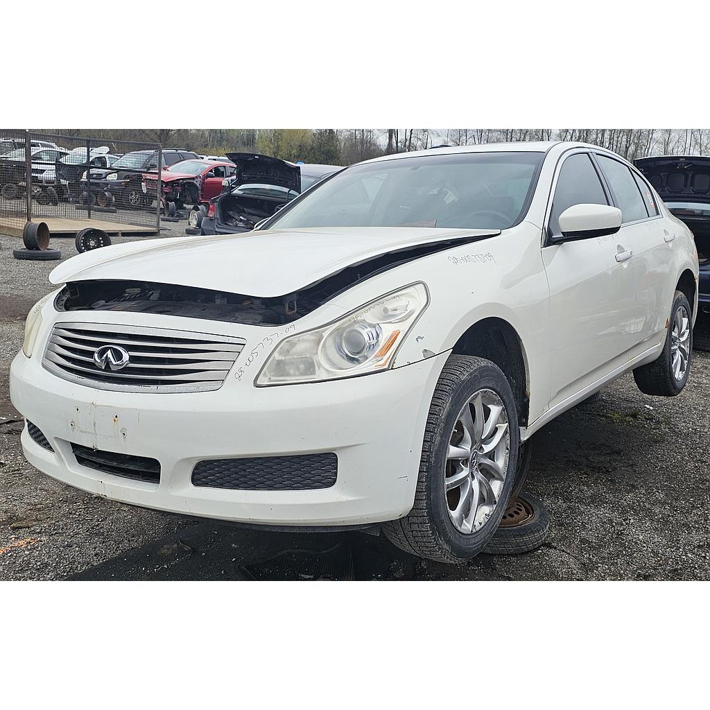 INFINITI G37 SEDAN 2009