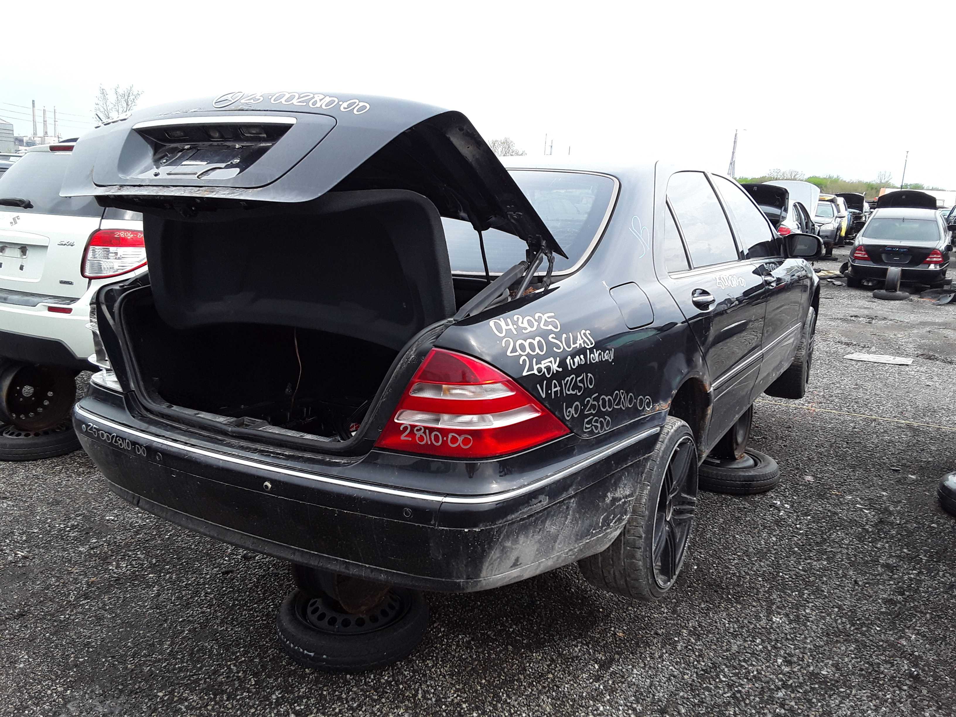 MERCEDES-BENZ S-CLASS 2000