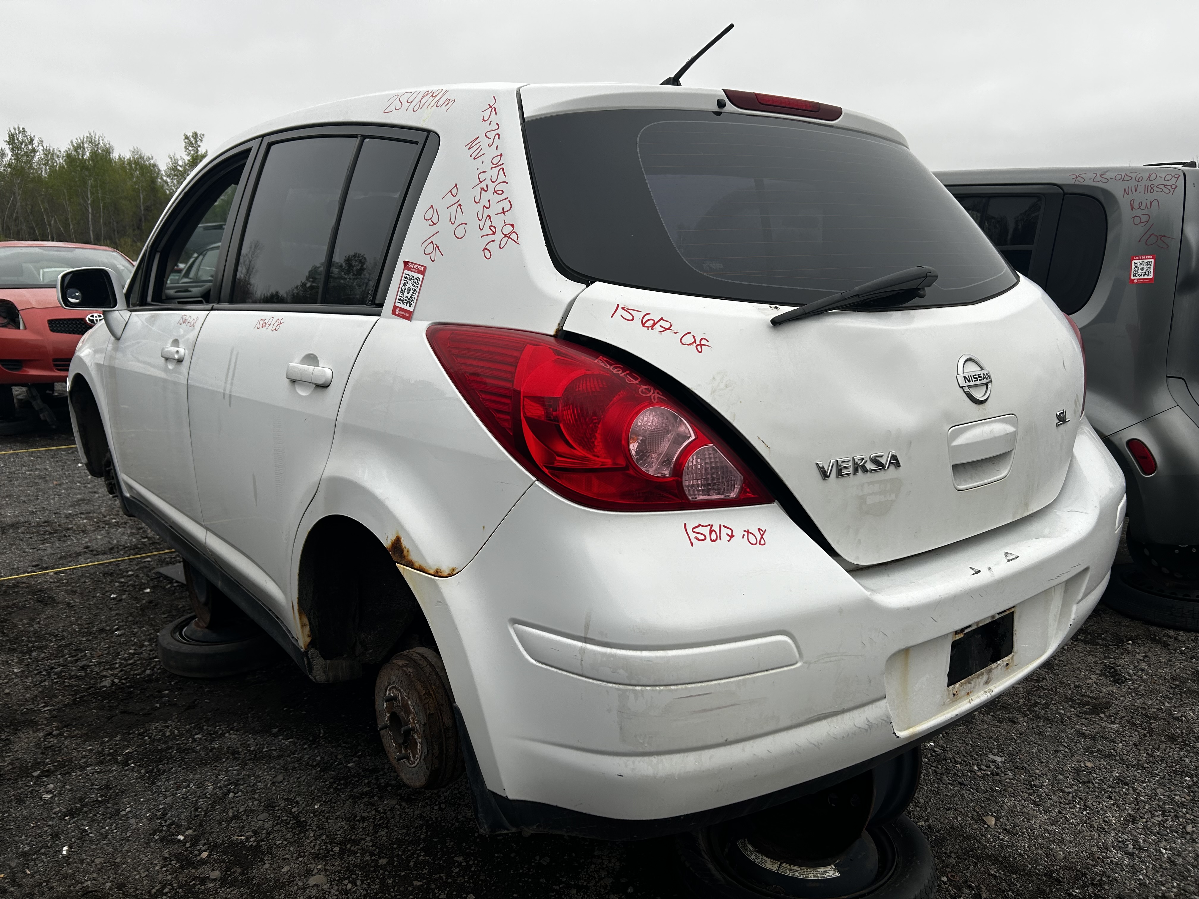 NISSAN VERSA 2008