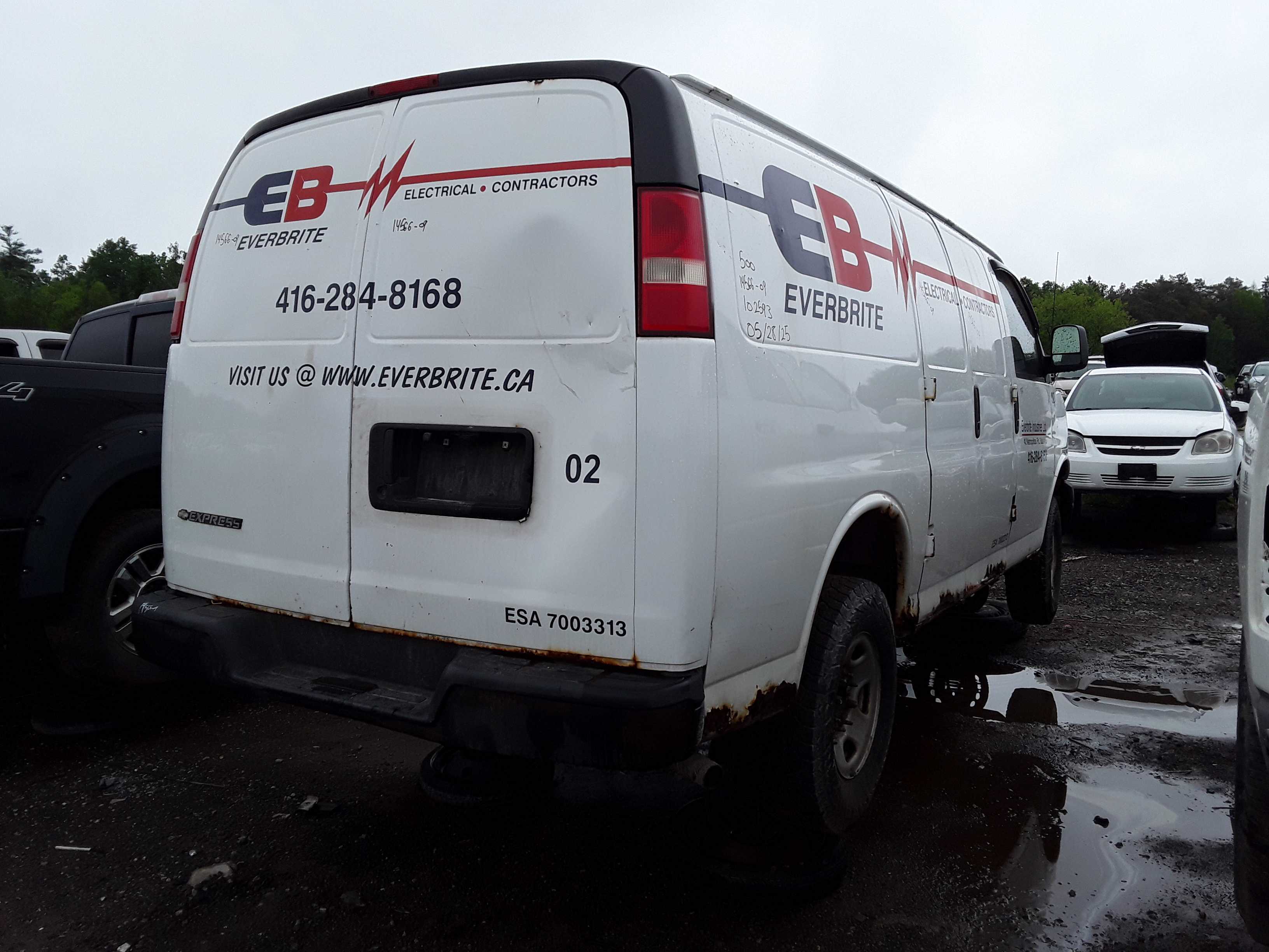 CHEVROLET EXPRESS VAN 2009